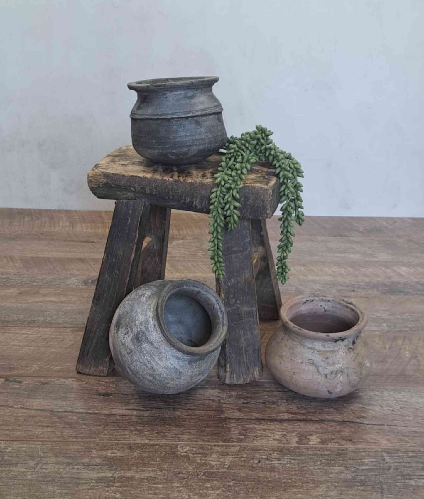 Vintage Clay Vessel - Rounded Base
