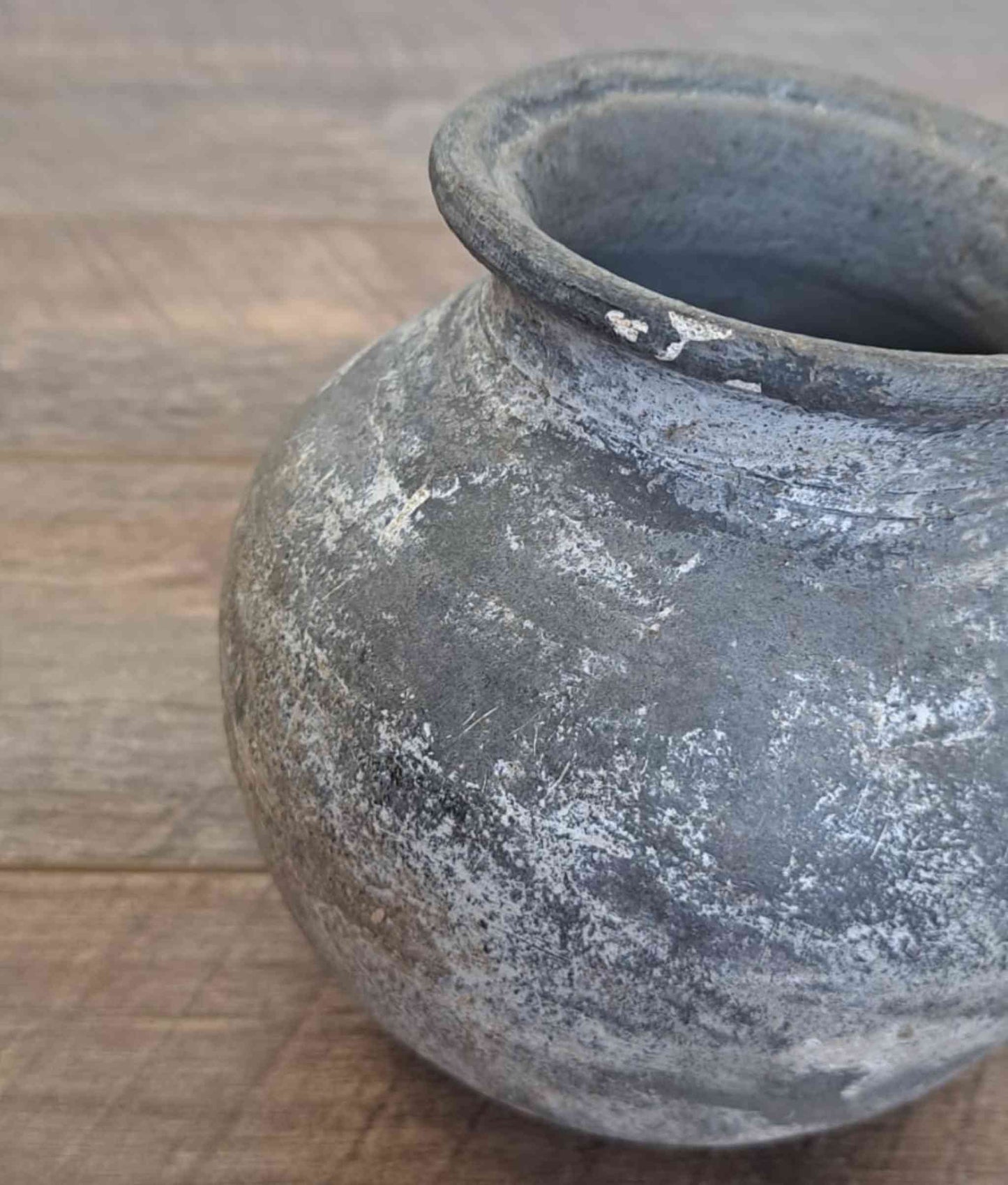 Vintage Clay Vessel - Rounded Base