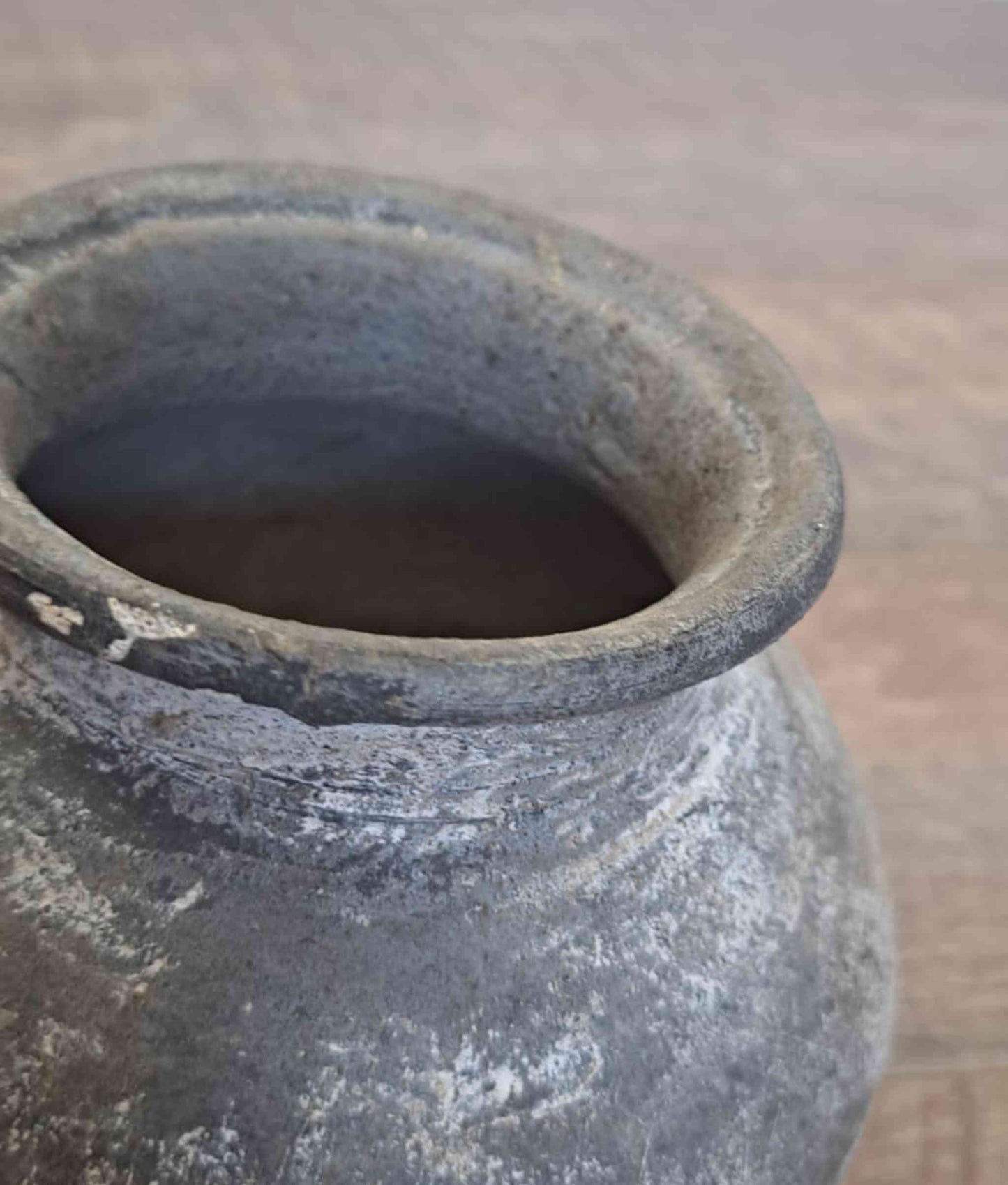 Vintage Clay Vessel - Rounded Base