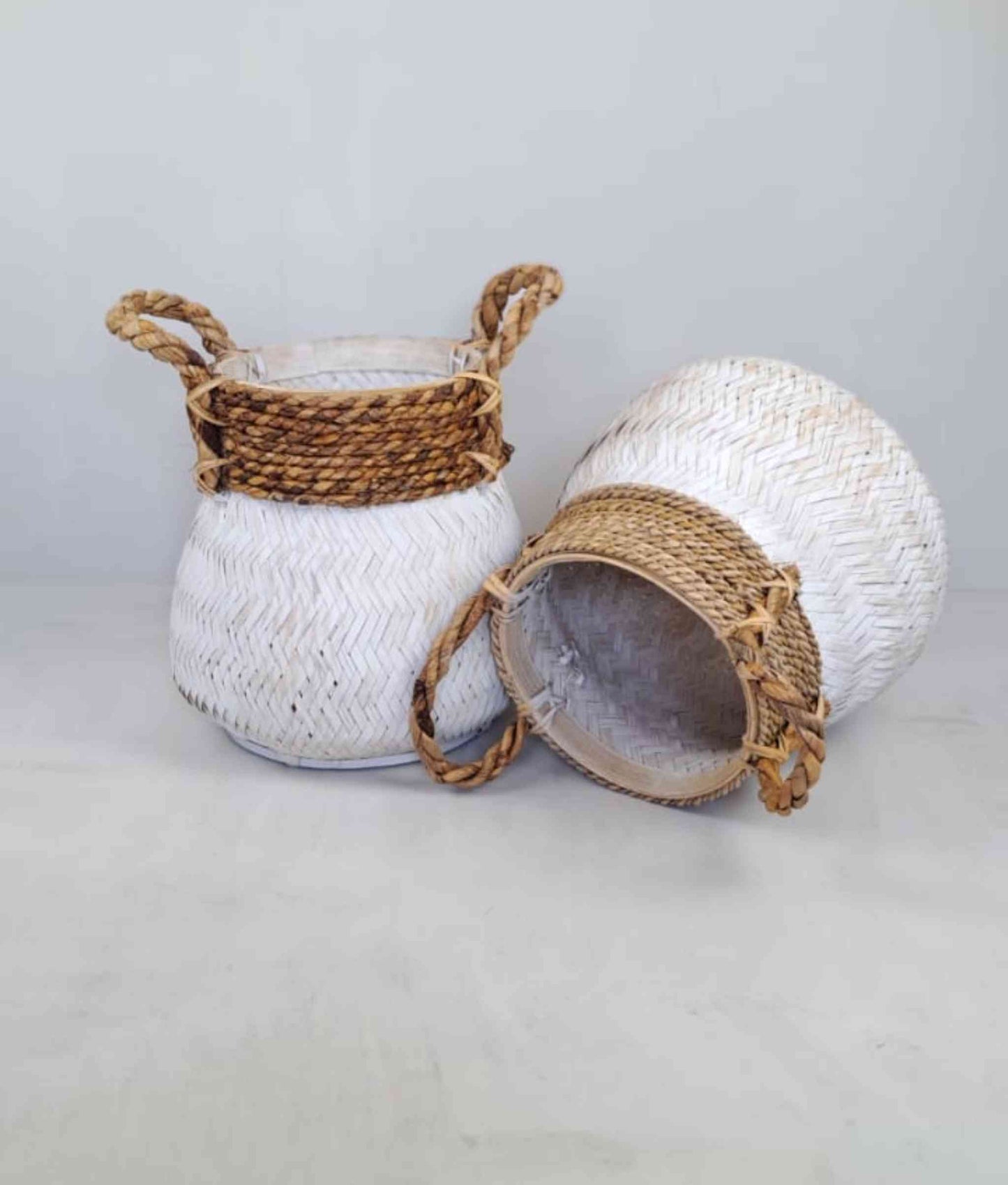 Large Native African Maasai Artisan Basket