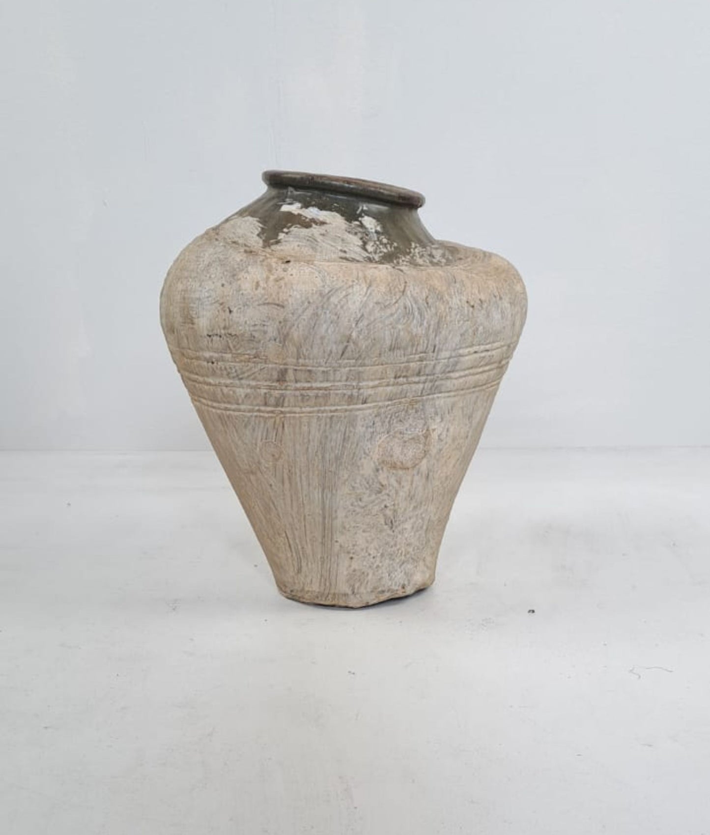 Ancient Greek Olive Jar - Deformed Artisan Earthenware Pot