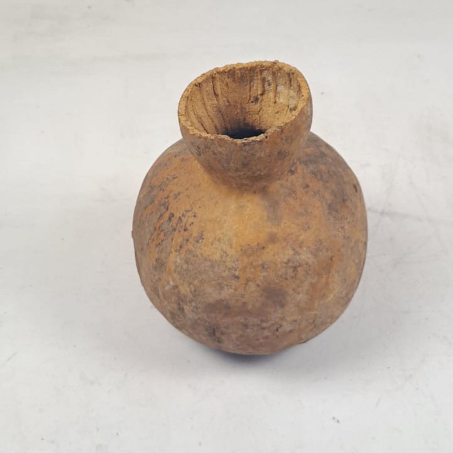 Einzigartige afrikanische Calabash Kürbis Wasserflasche