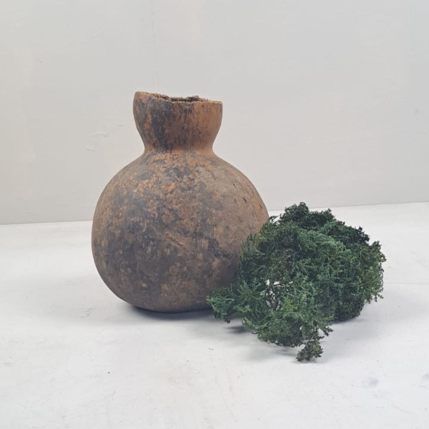 Einzigartige afrikanische Calabash Kürbis Wasserflasche