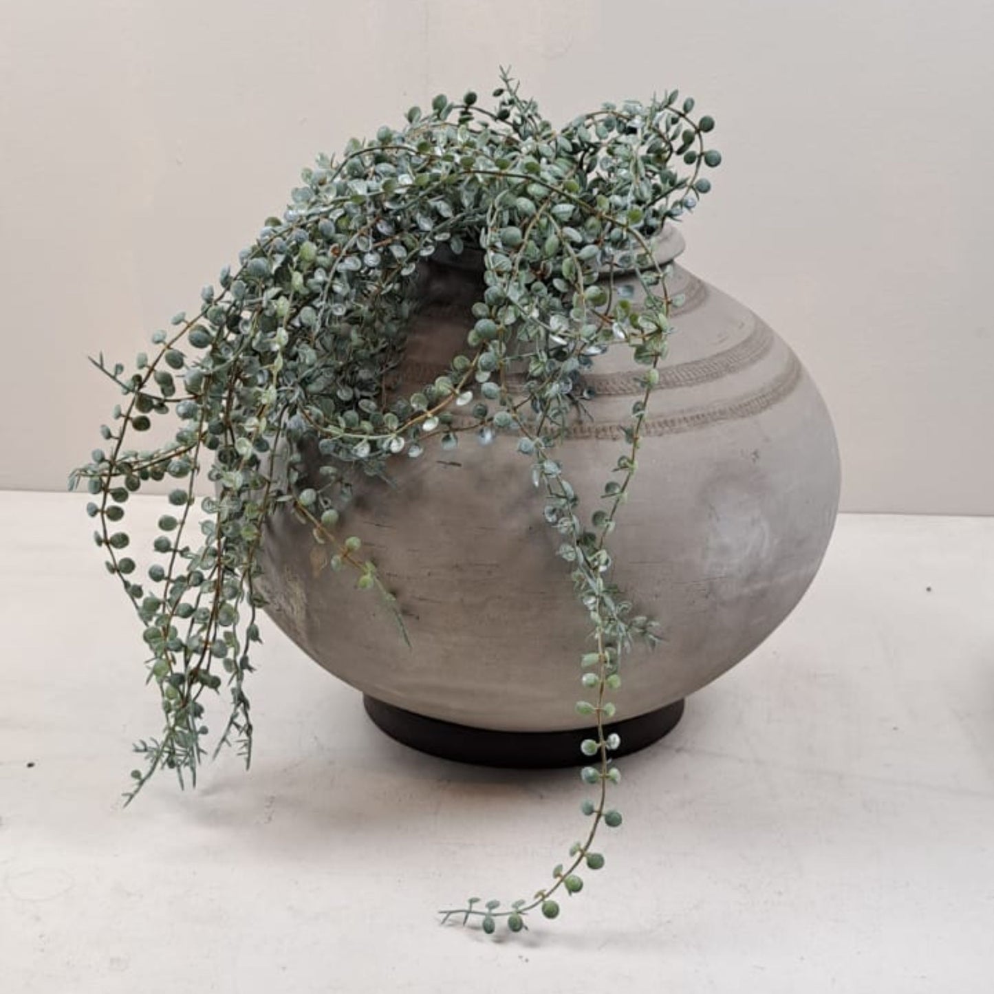Antique African Clay Water Vessel - Stains