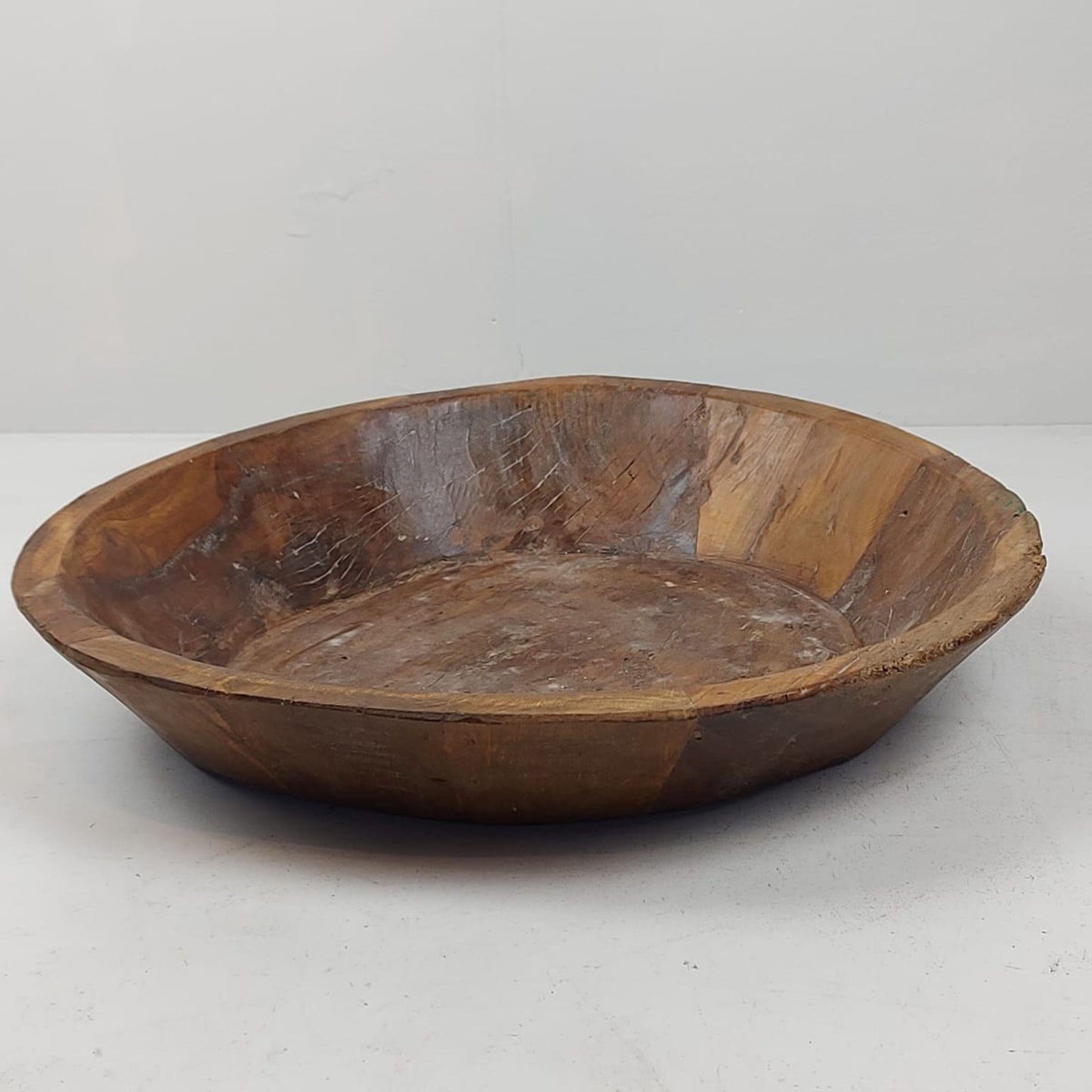 Vintage Artisan Wooden handcarved Bowl