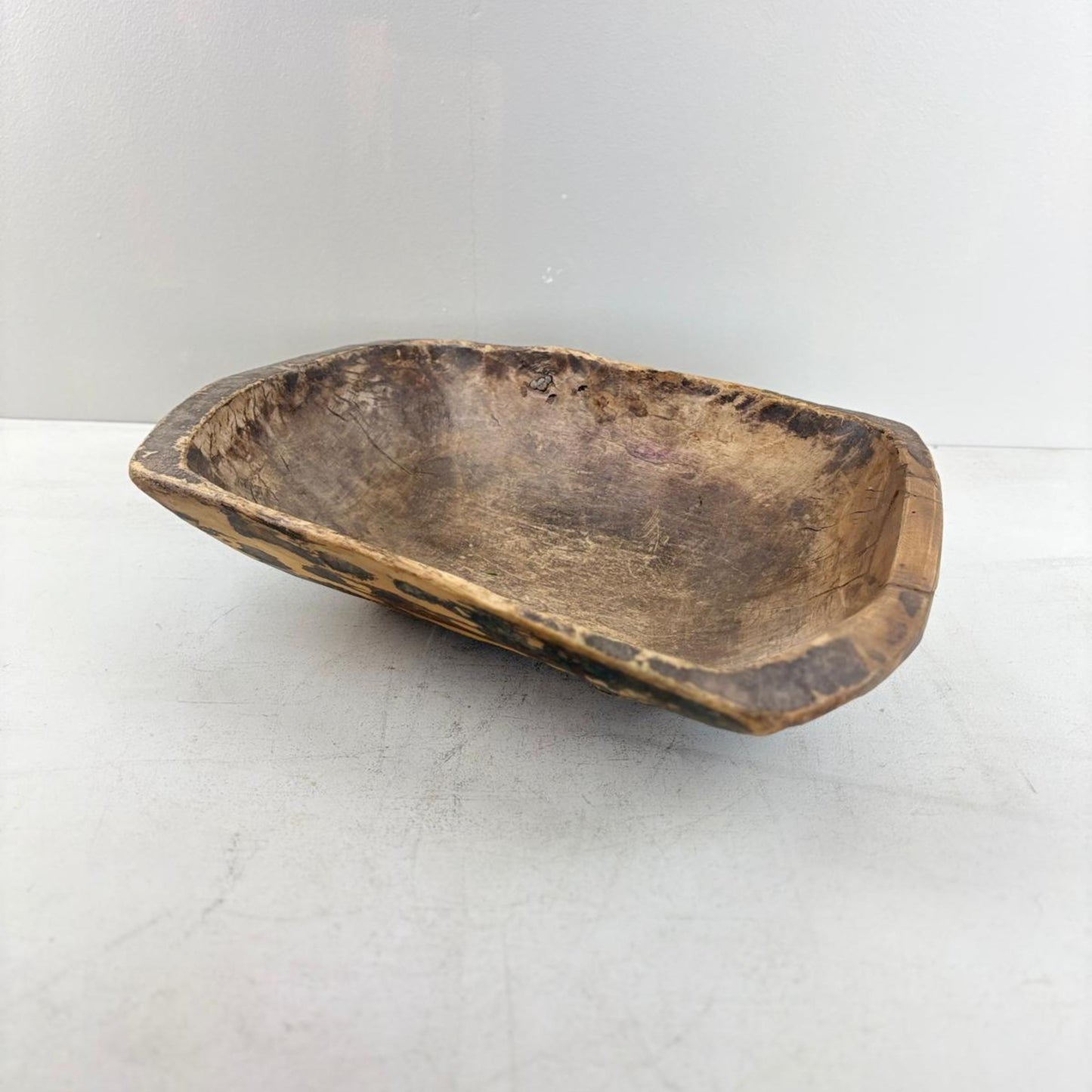 Antique Wooden Dough Bowl - Gamai, Qinghai Province, Tibet