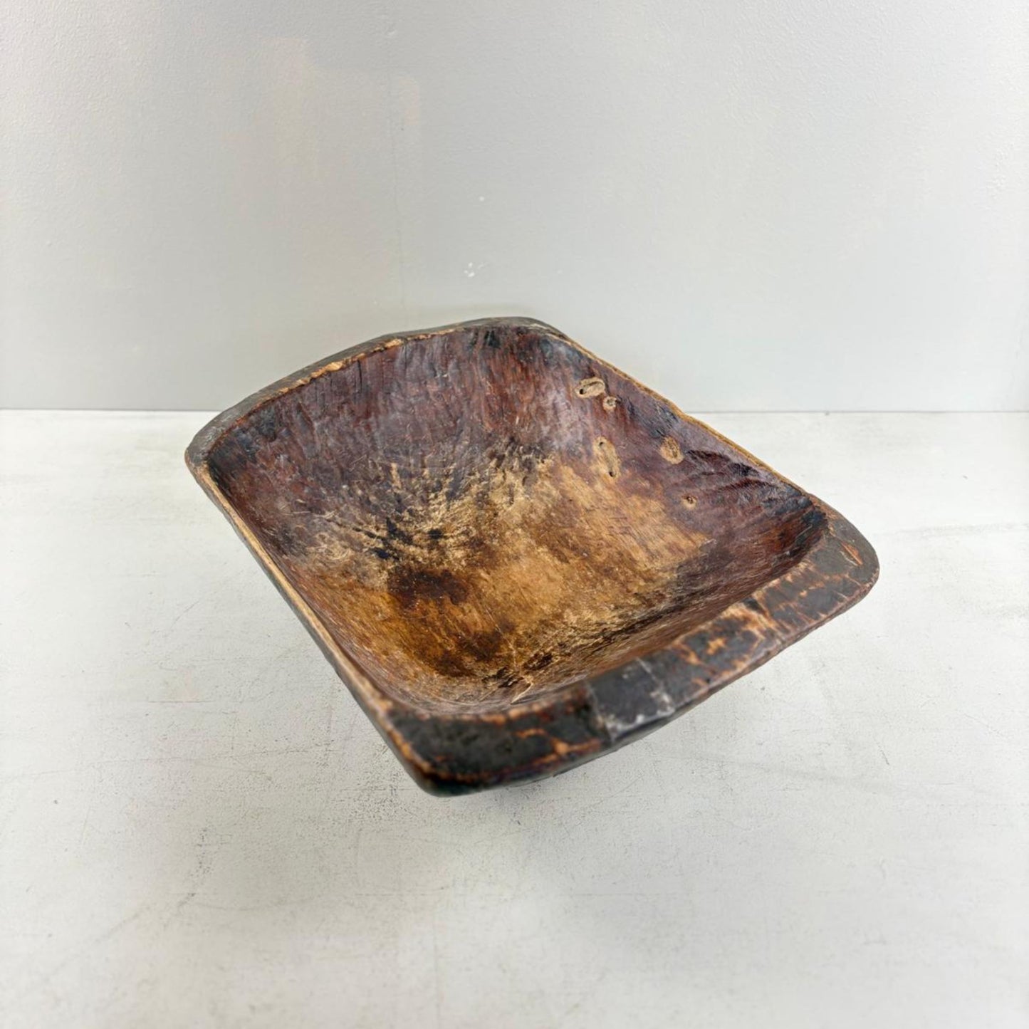 Antique Wooden Dough Bowl - Gamai, Qinghai Province, Tibet