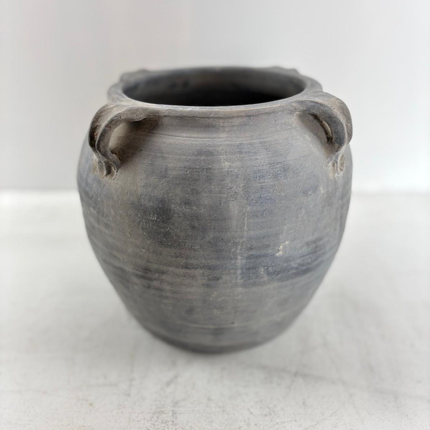 Antique Lobed Pantry Jar Pottery Vase - Yanjing, Shanxi, China