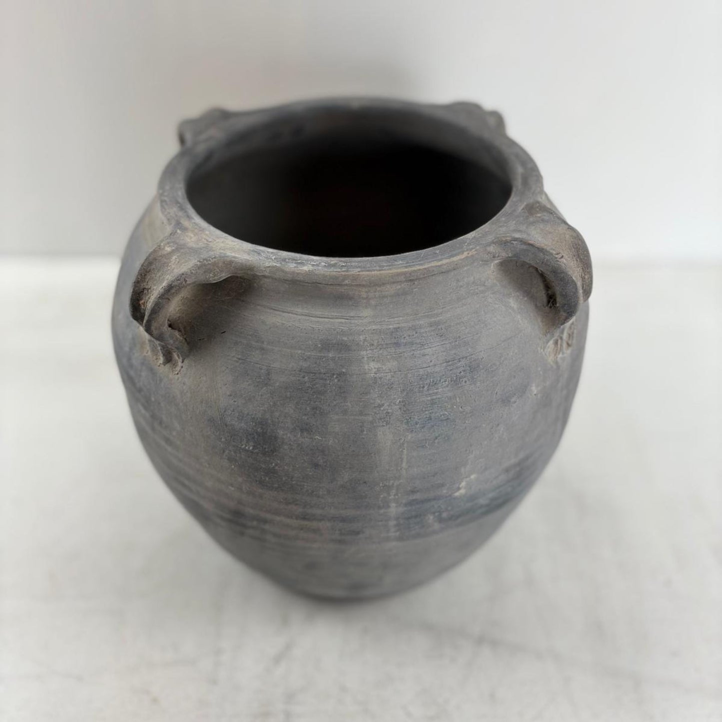 Antique Lobed Pantry Jar Pottery Vase - Yanjing, Shanxi, China