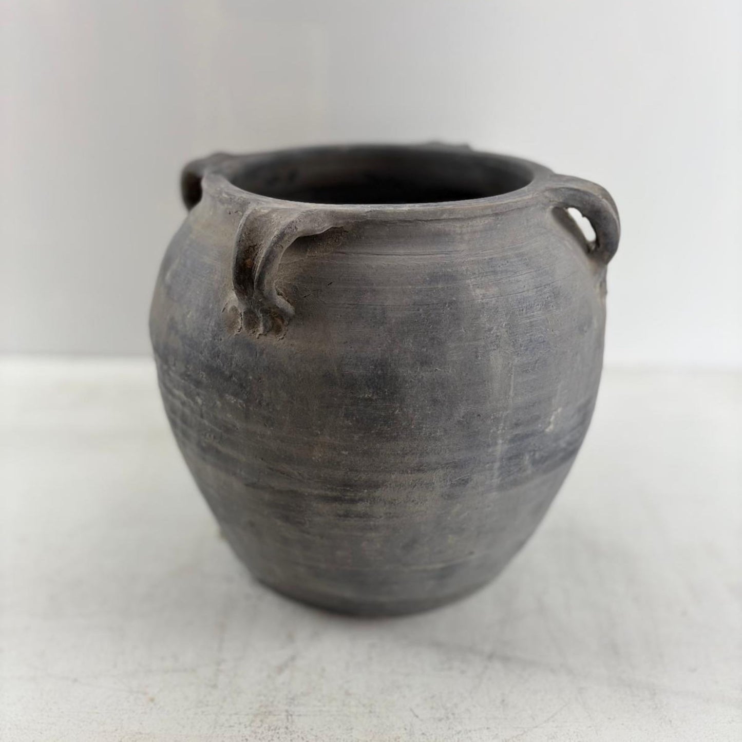 Antique Lobed Pantry Jar Pottery Vase - Yanjing, Shanxi, China