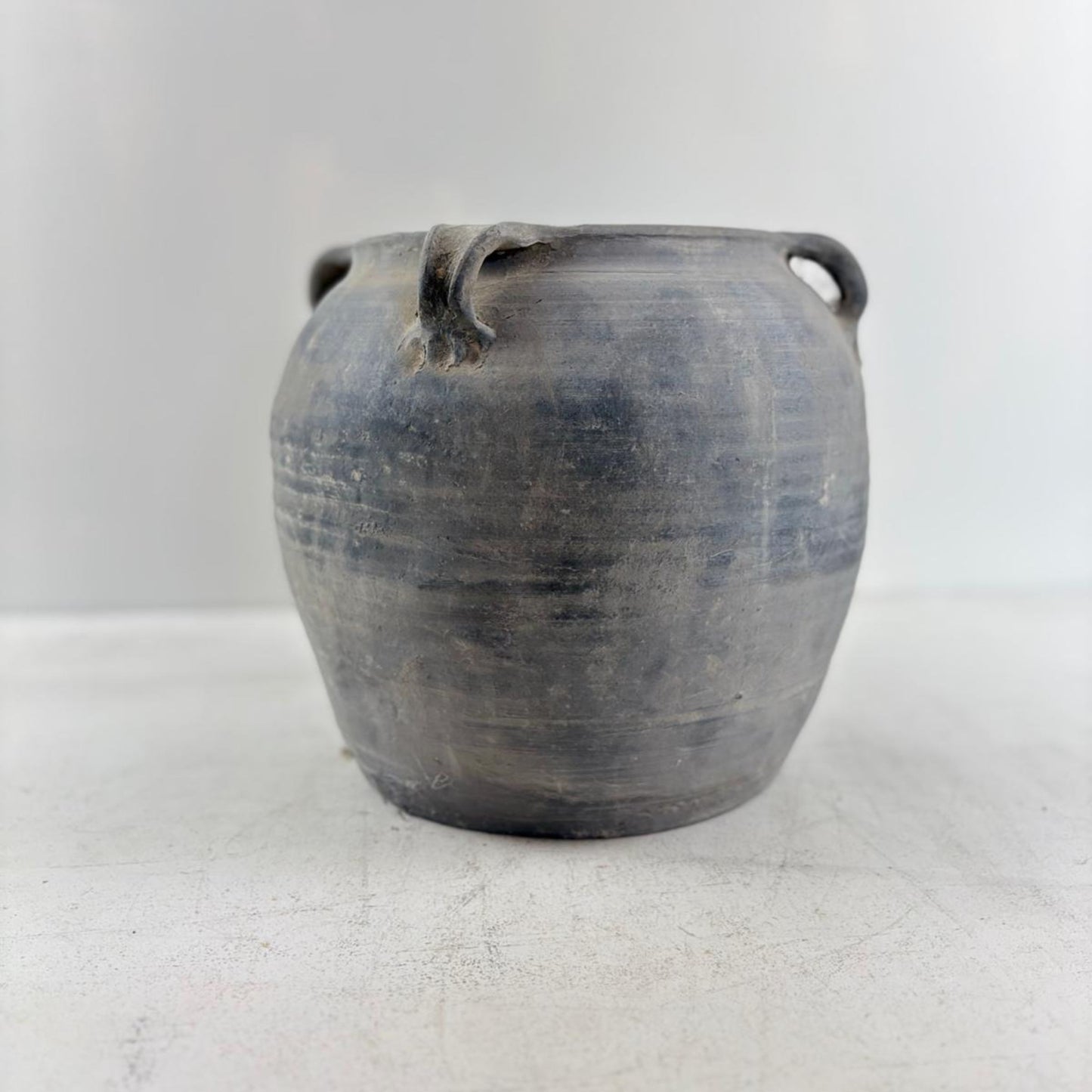 Antique Lobed Pantry Jar Pottery Vase - Yanjing, Shanxi, China