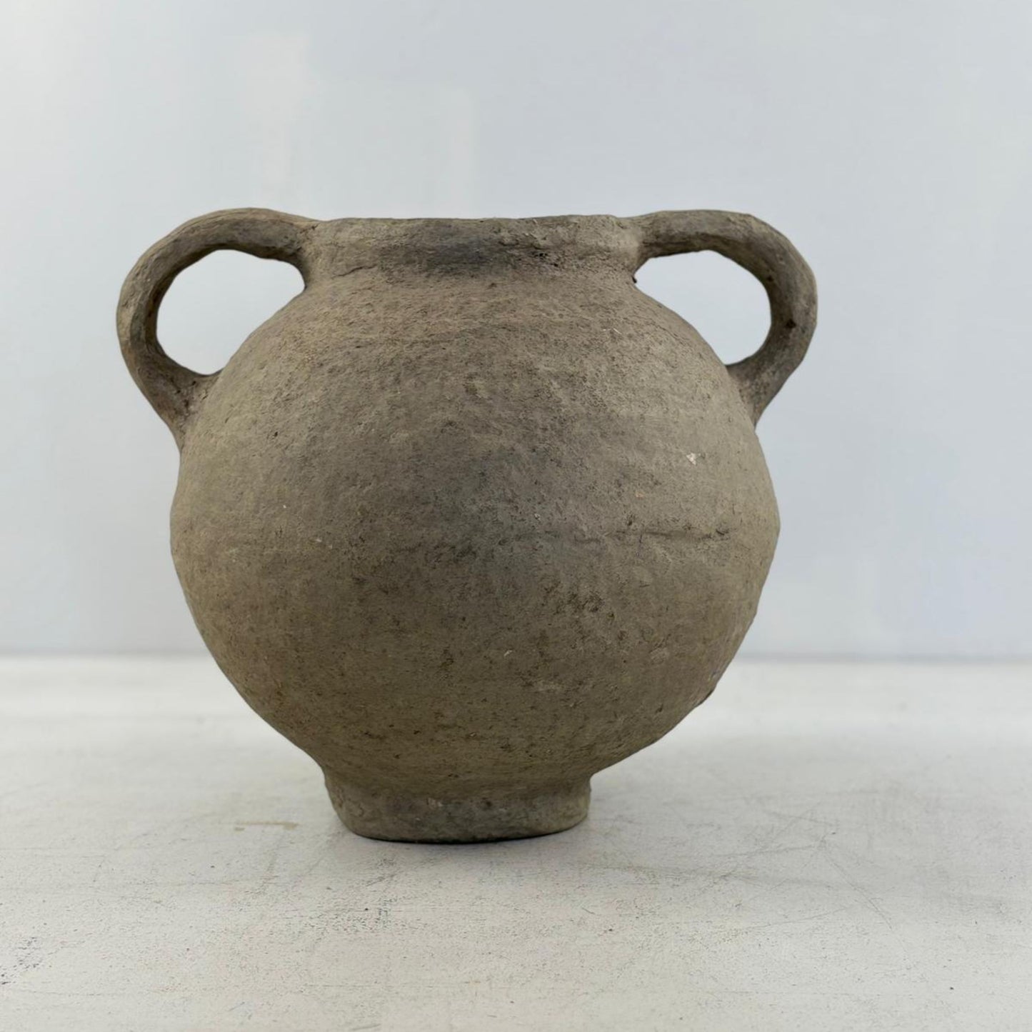 Vintage Rustic Handled Vase - Kaschmir, India