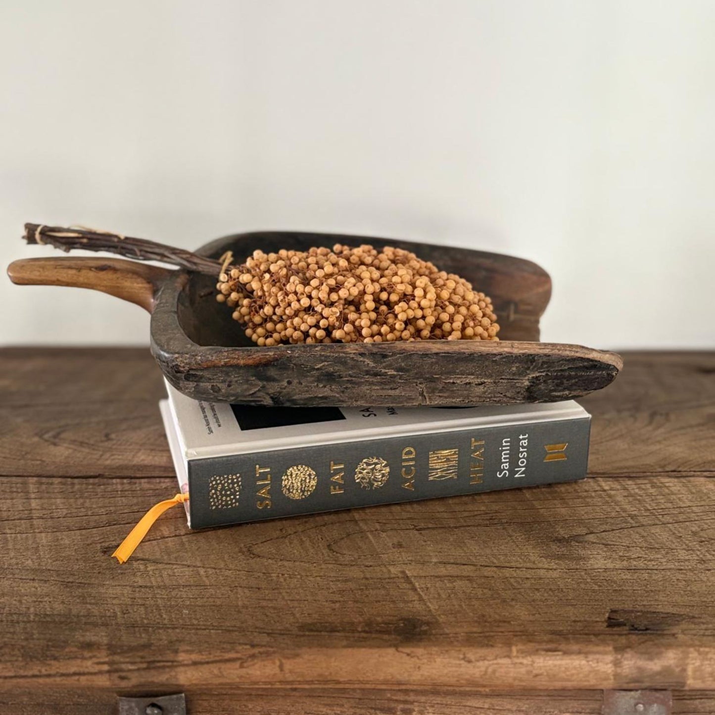 Antique French Grain Scoop - La Chambon, France