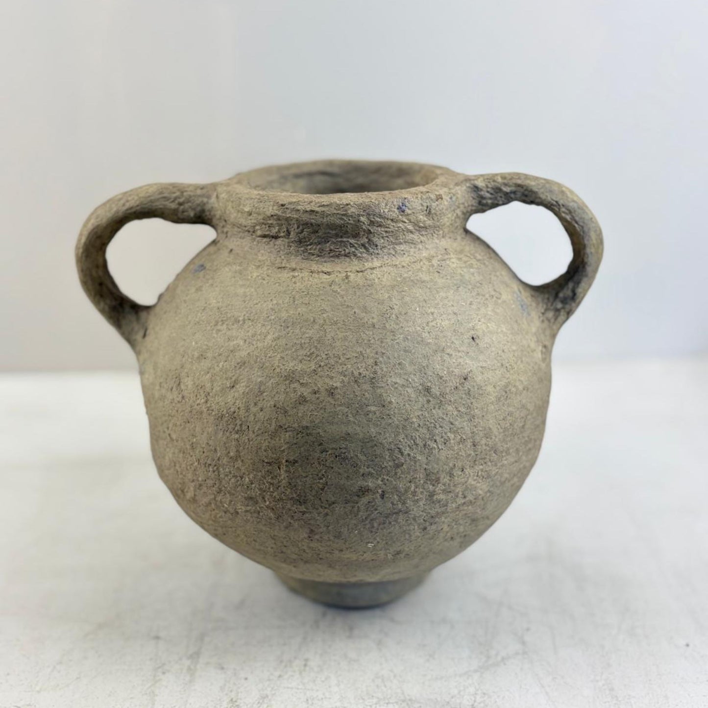 Vintage Rustikale Henkelvase - Kaschmir, Indien