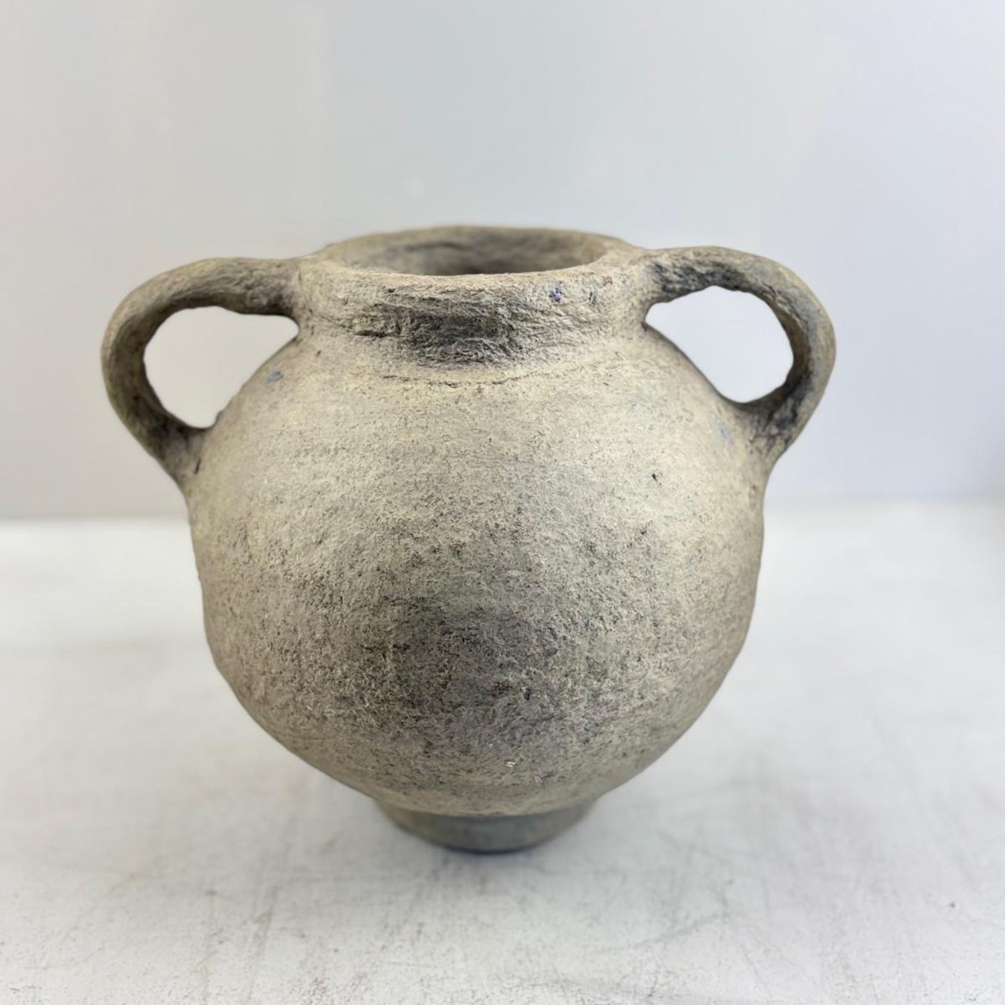 Vintage Rustikale Henkelvase - Kaschmir, Indien