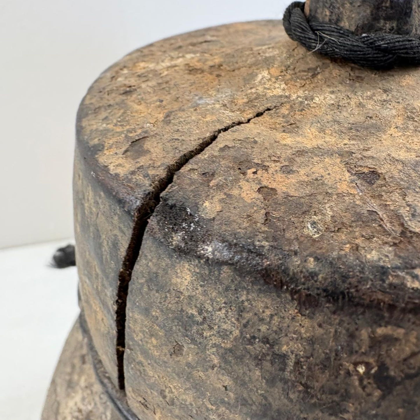 Antique Wooden Himachal Pot - Chhusang, Nepal