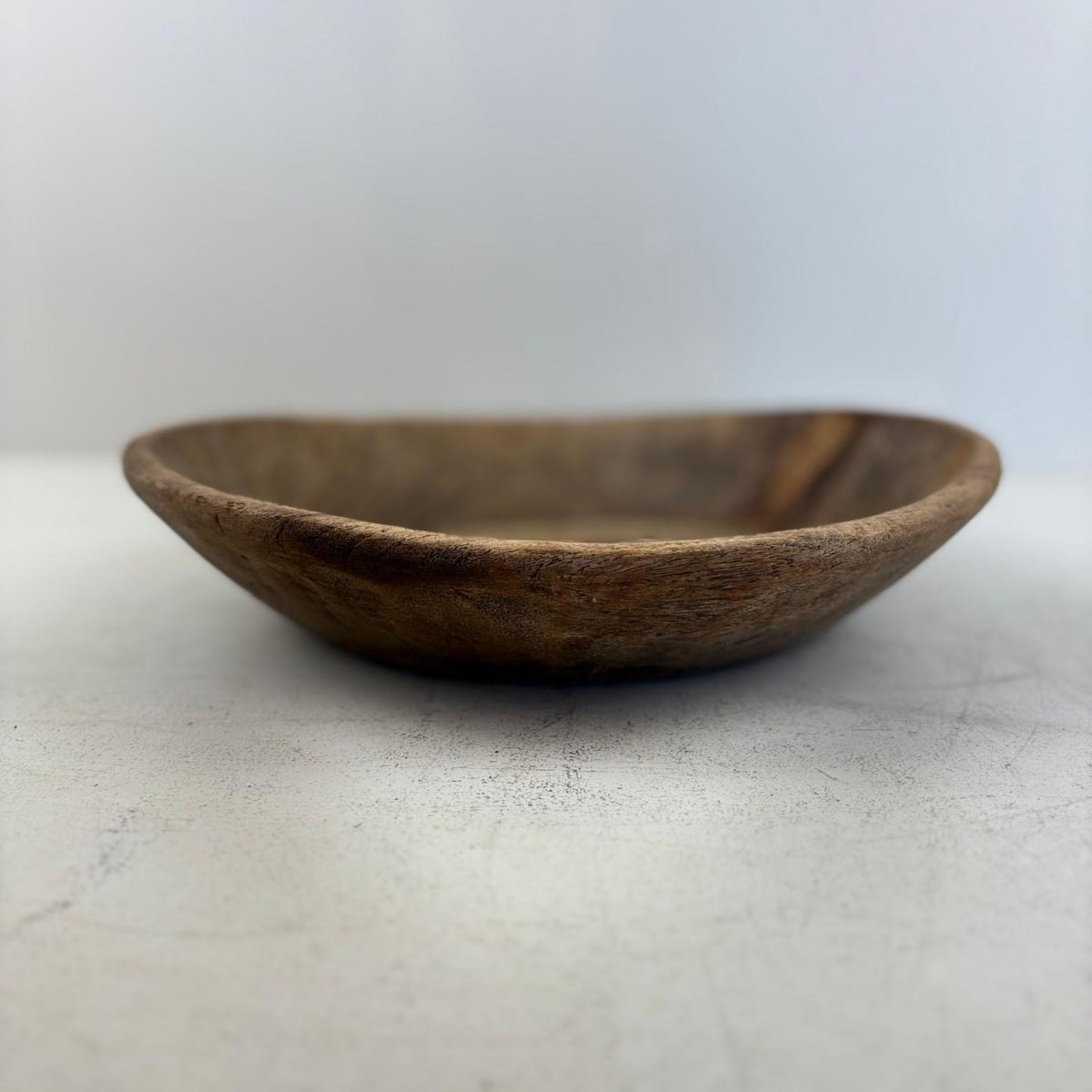 Vintage Artisan Wooden handcarved Bowl