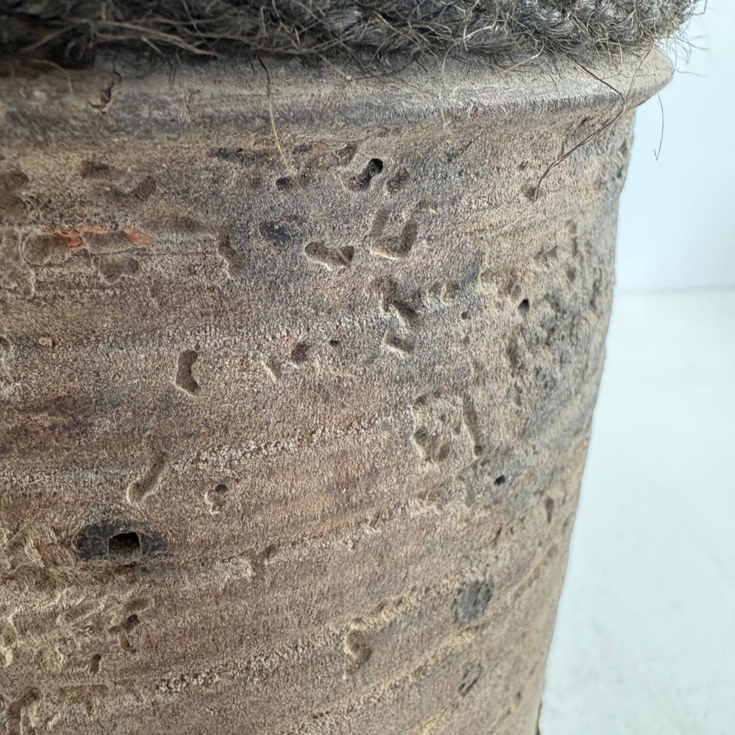 Antique Wooden Himachal Pot - Chhusang, Nepal