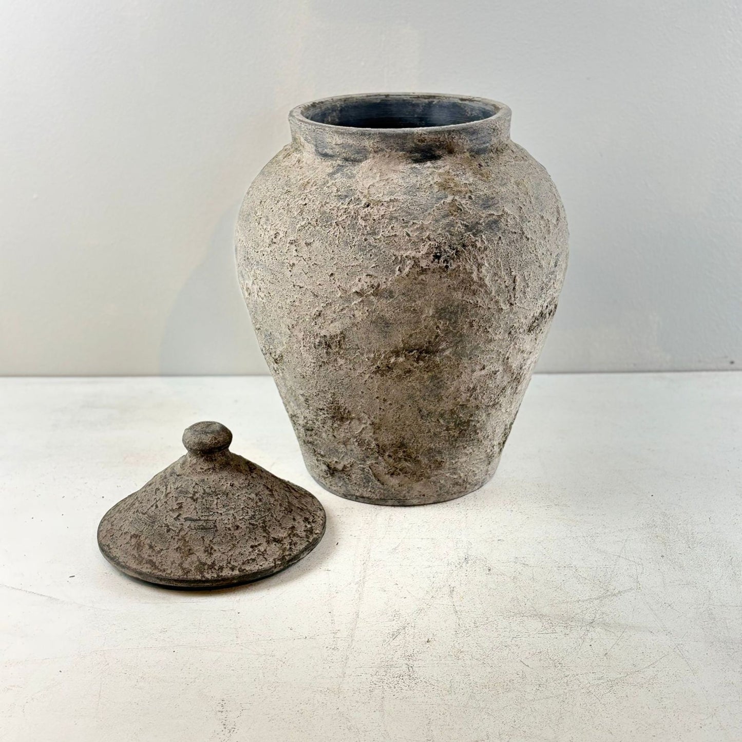 Lidded Pot from Nepal - Large