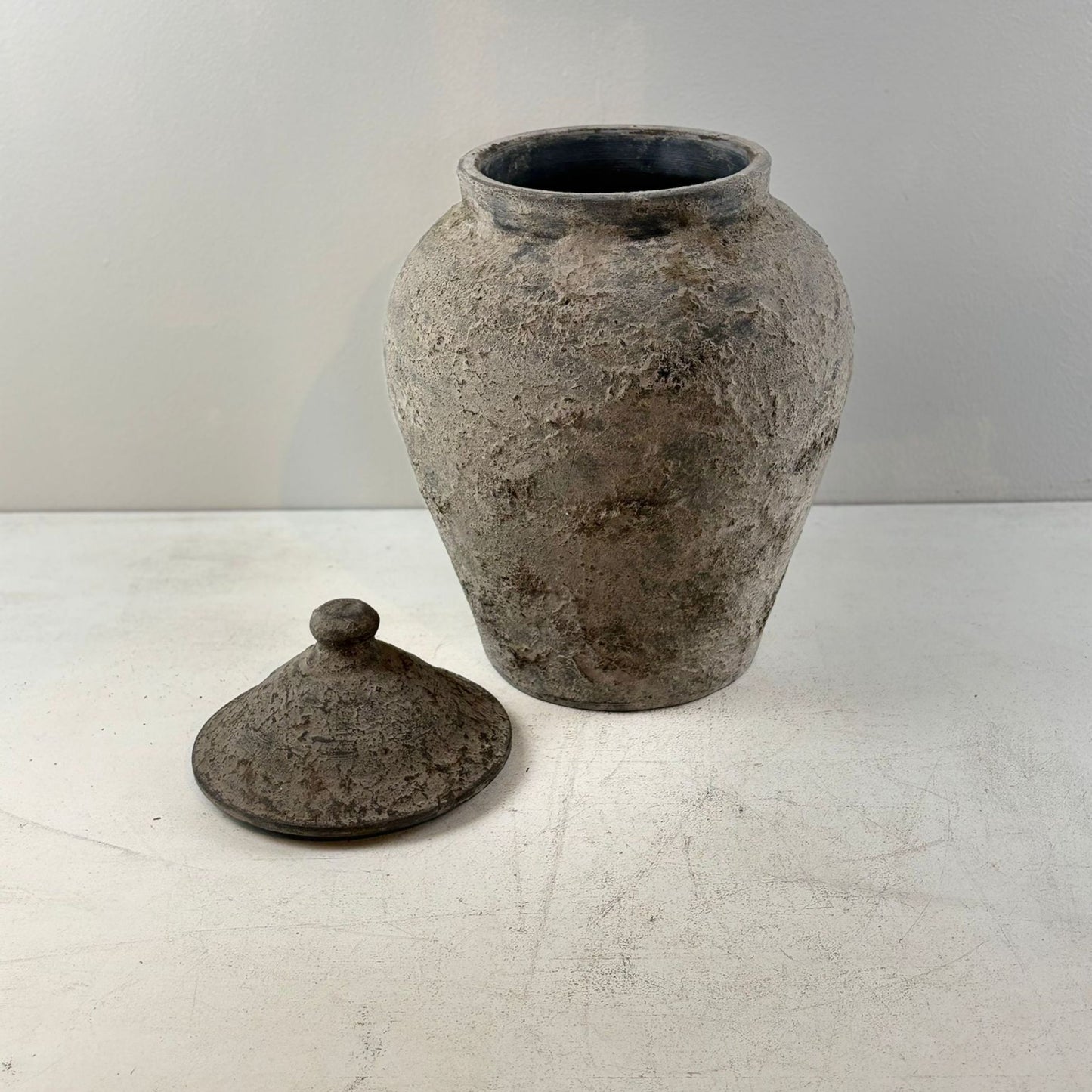 Lidded Pot from Nepal - Large