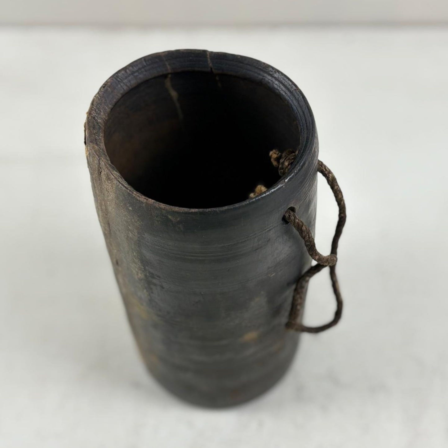 Antique Wooden Himachal Pot