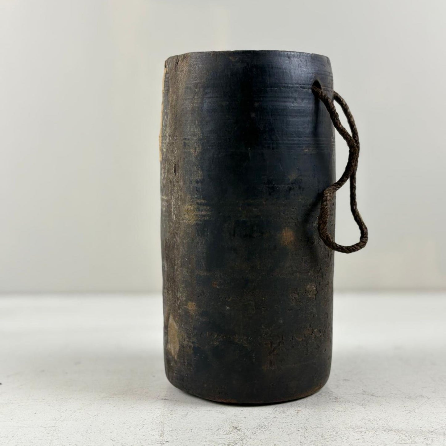 Antique Wooden Himachal Pot