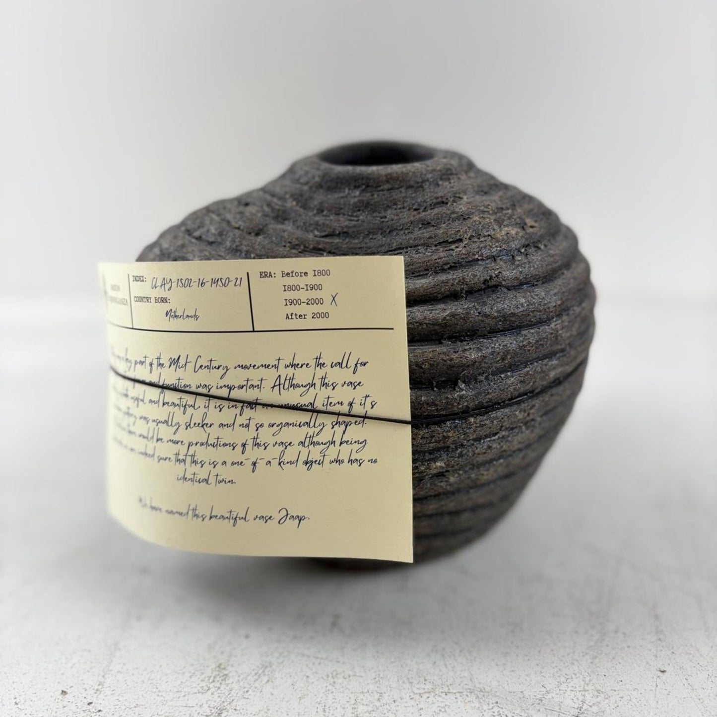 Vintage Handmade Vase