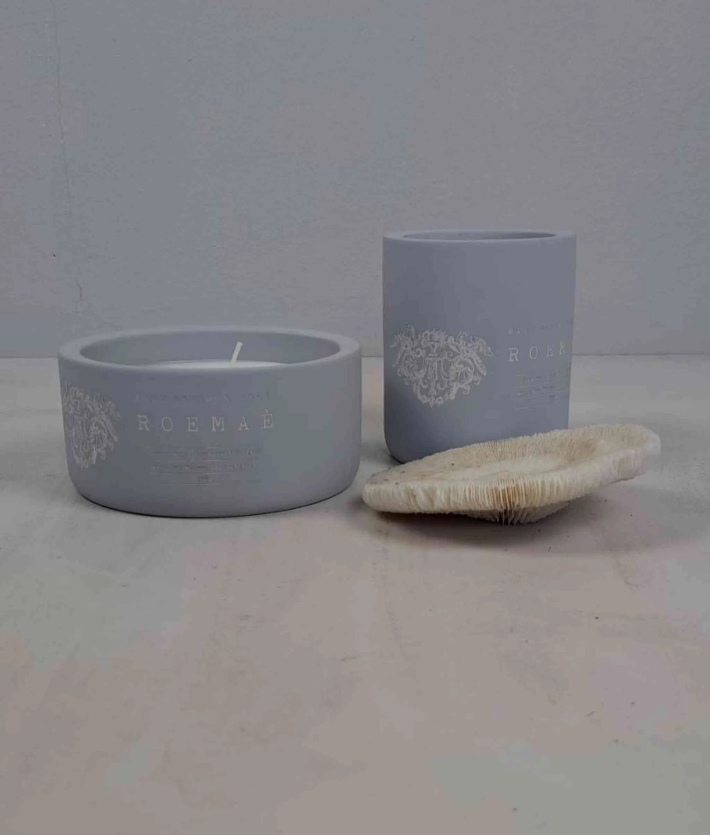 Signature scented Concrete Candle Flat