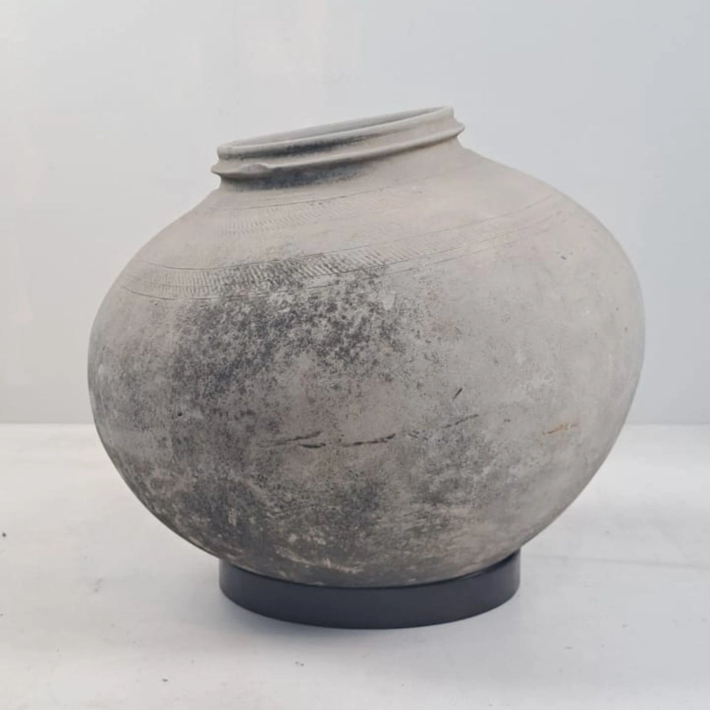 Antique African Clay Water Vessel