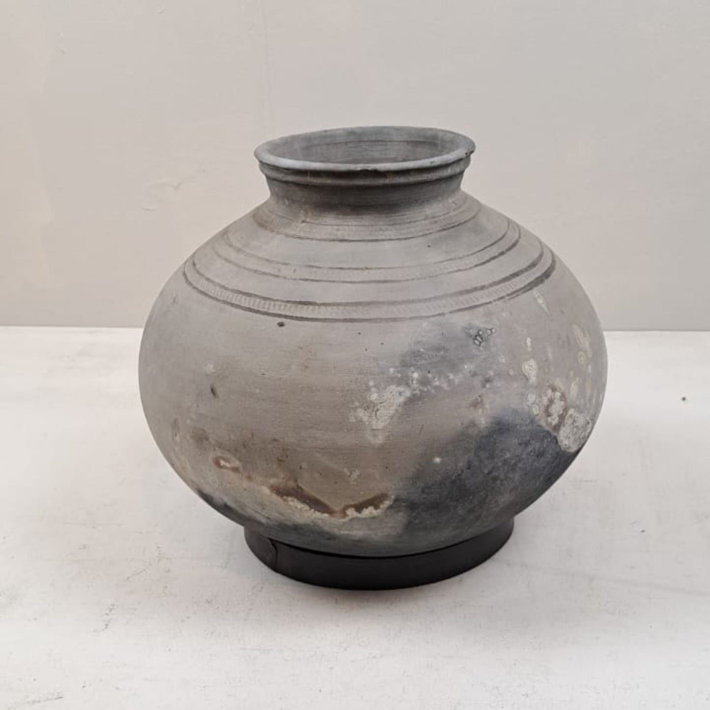 Antique African Clay Water Vessel