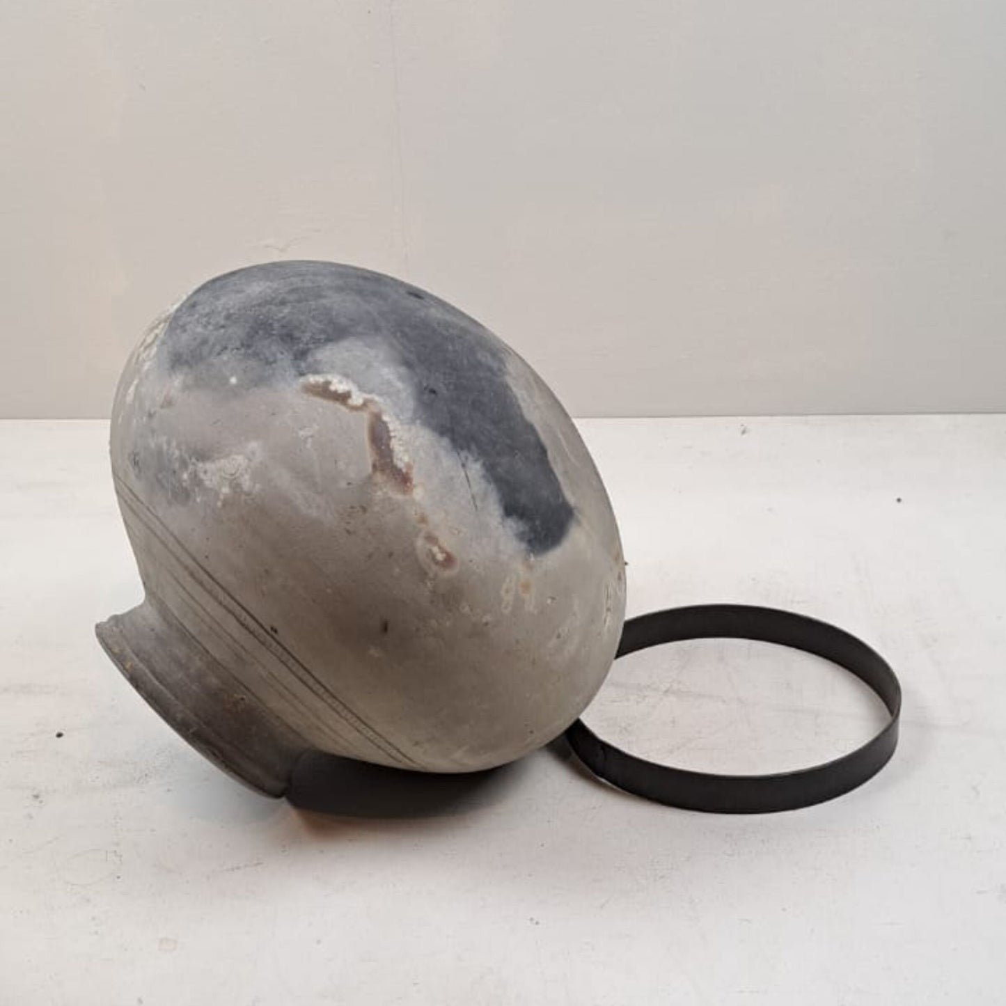 Antique African Clay Water Vessel
