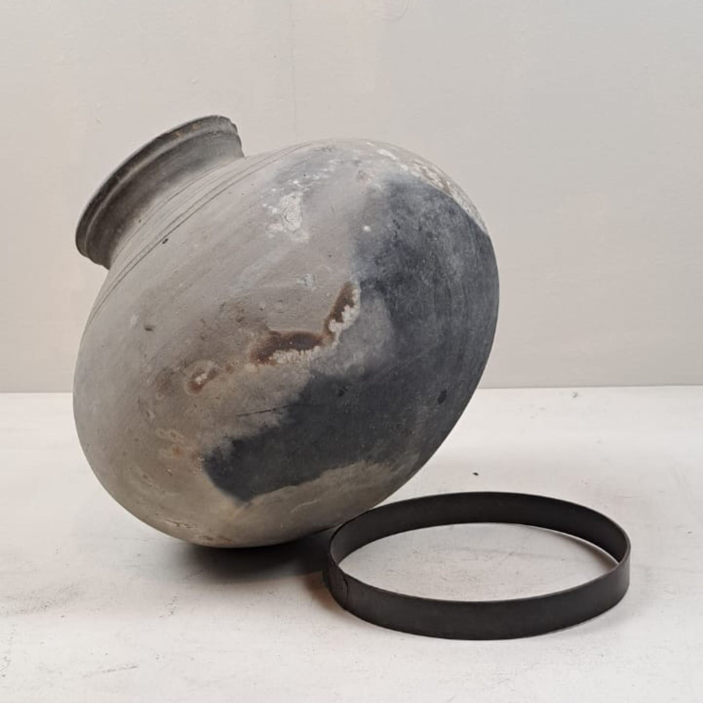 Antique African Clay Water Vessel