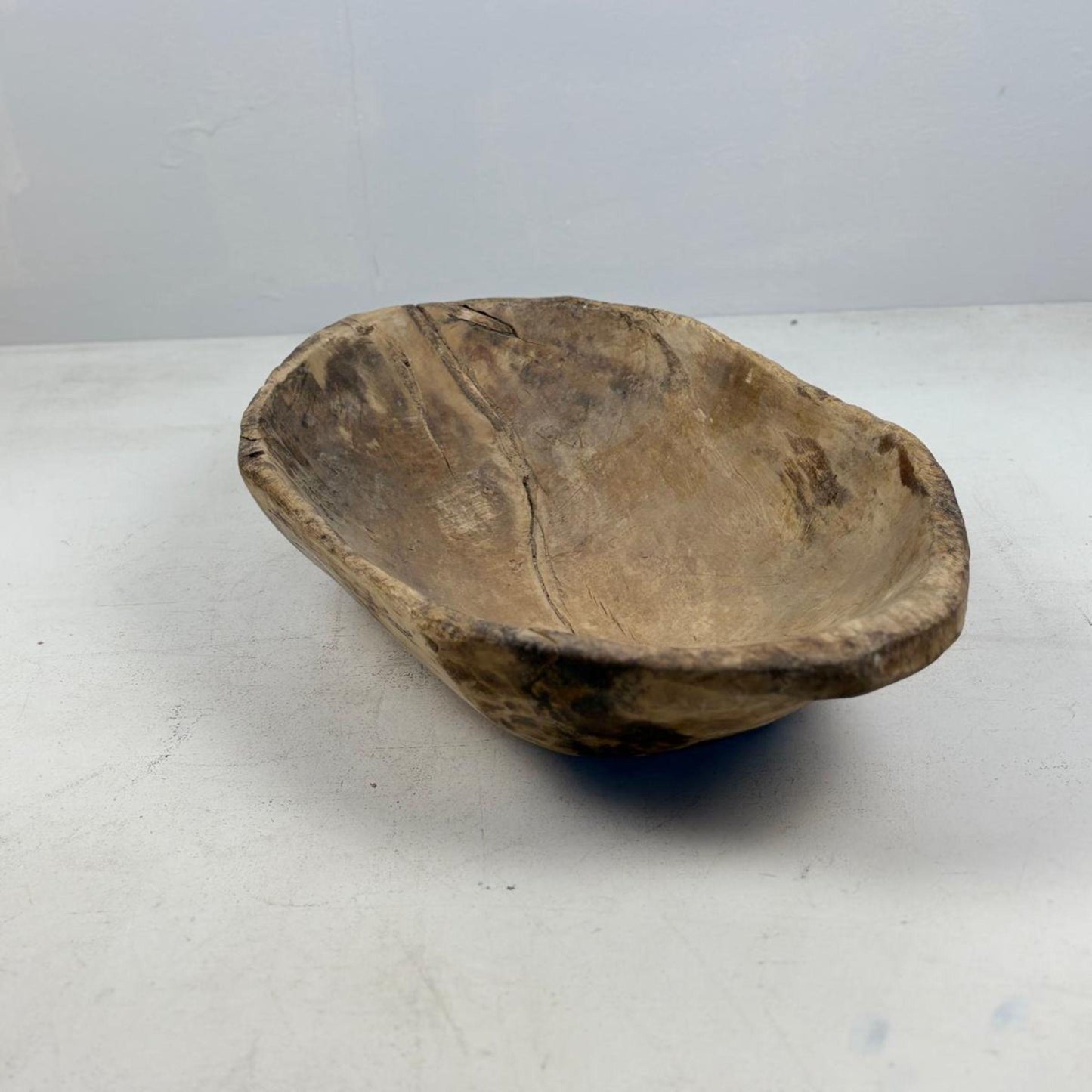 Antique Wooden Dough Bowl - Gamai, Qinghai Province, Tibet