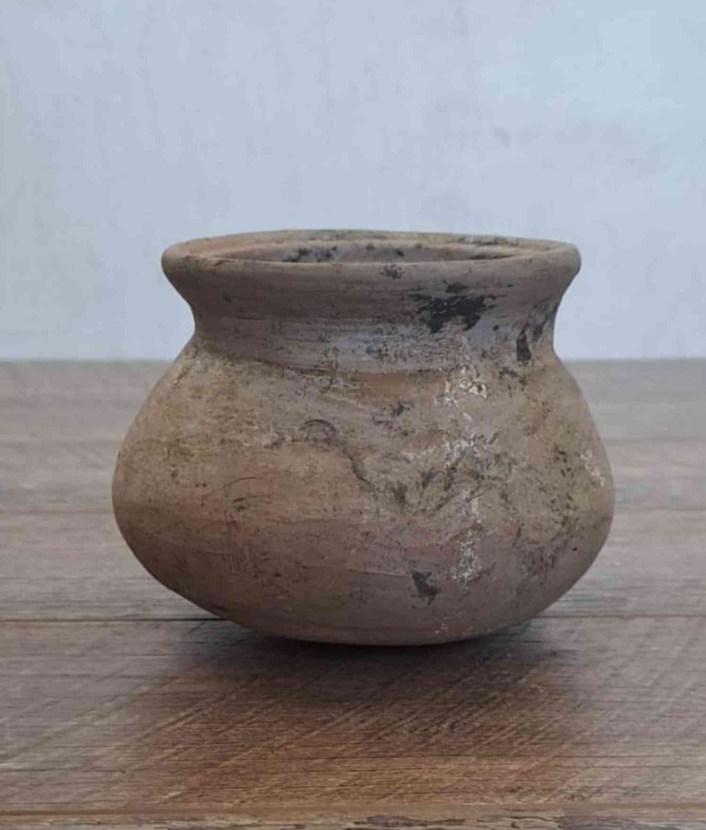 Vintage Clay Vessel - Rounded Base