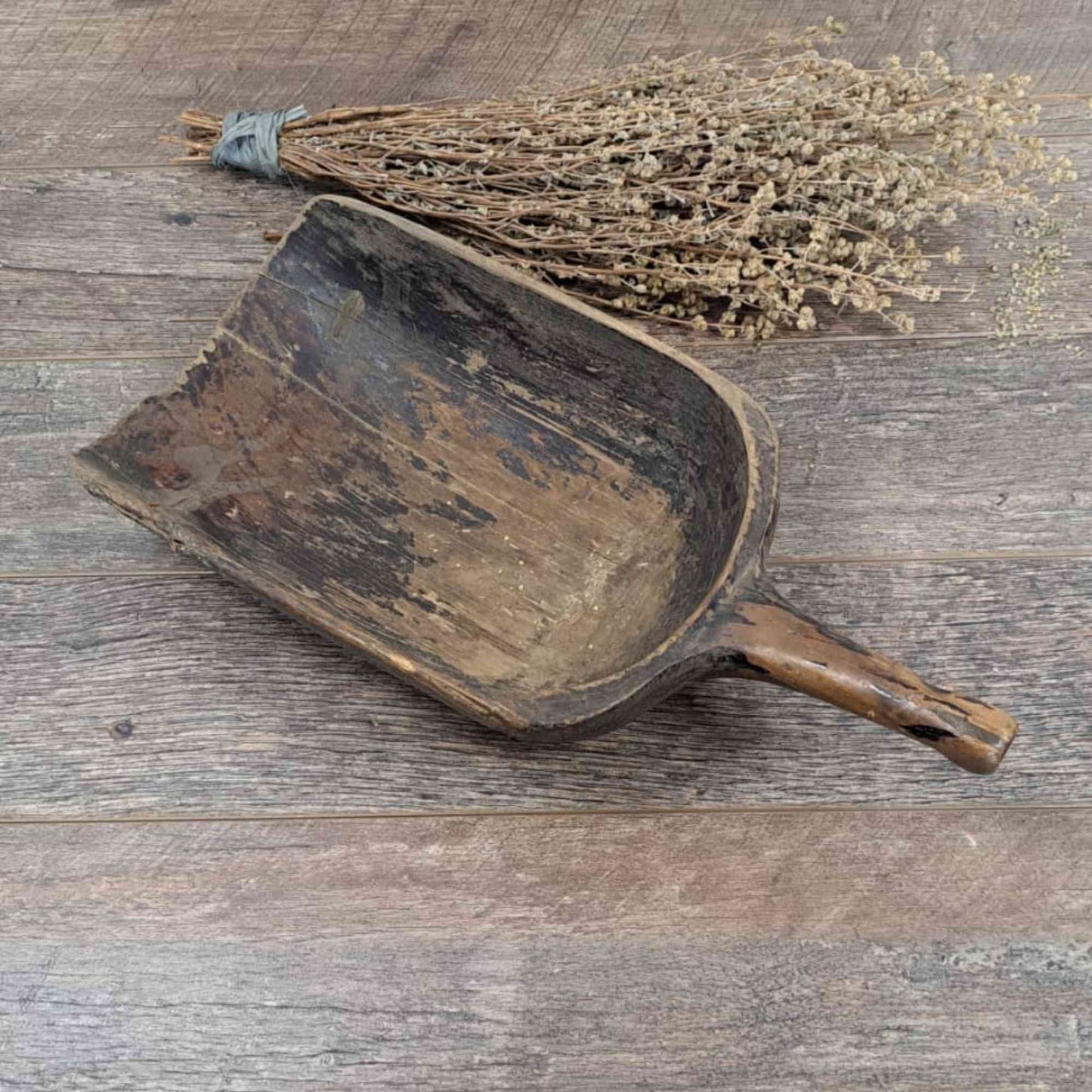 Antique French Grain Scoop