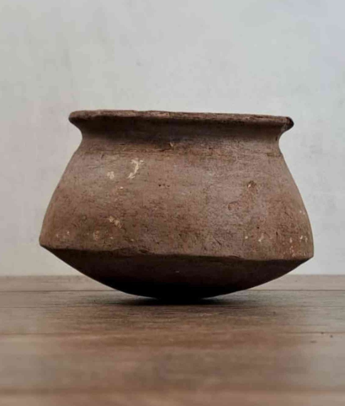 Vintage Clay Vessel - Rounded Base