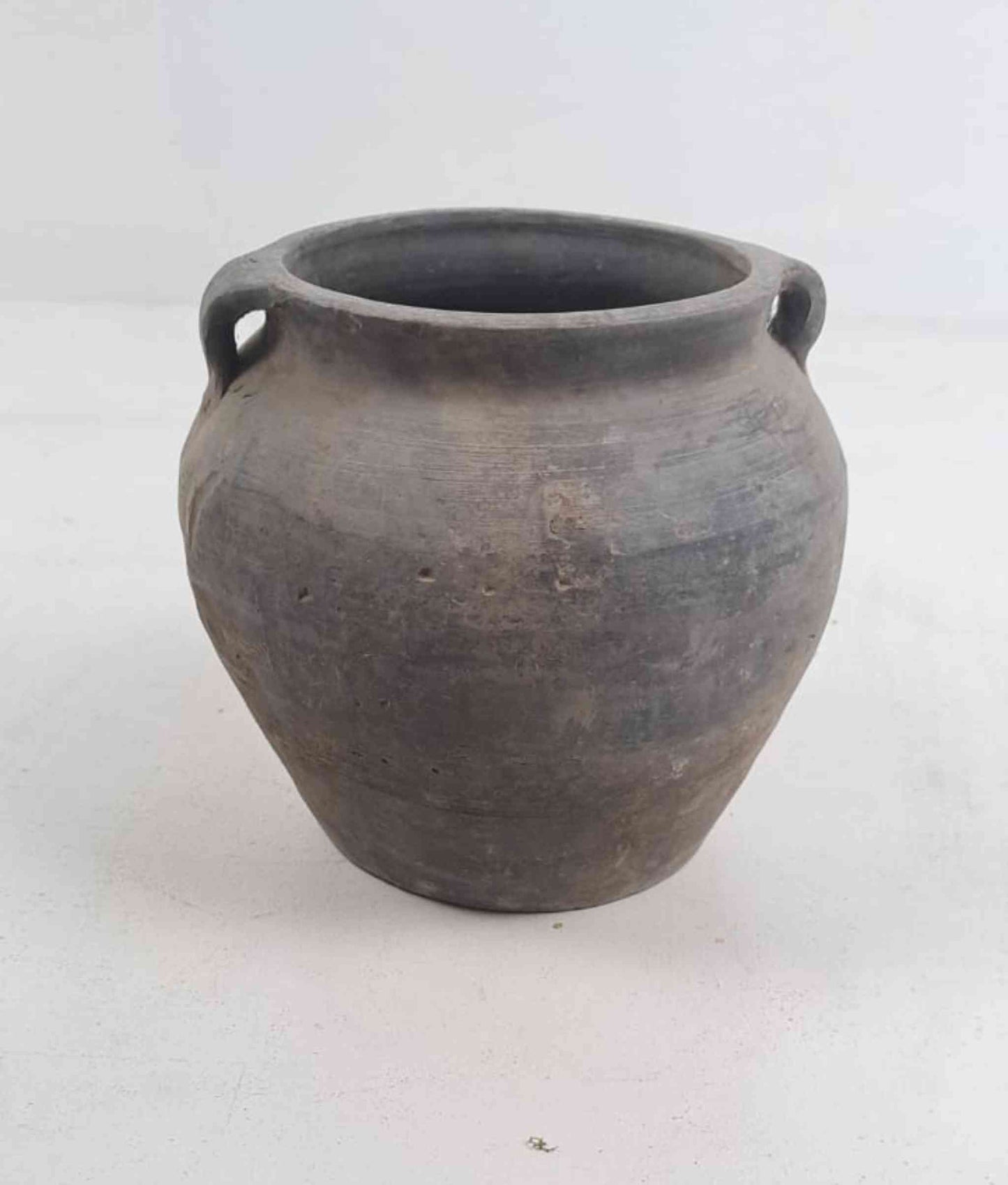 Handled Vintage Clay Water Vessel