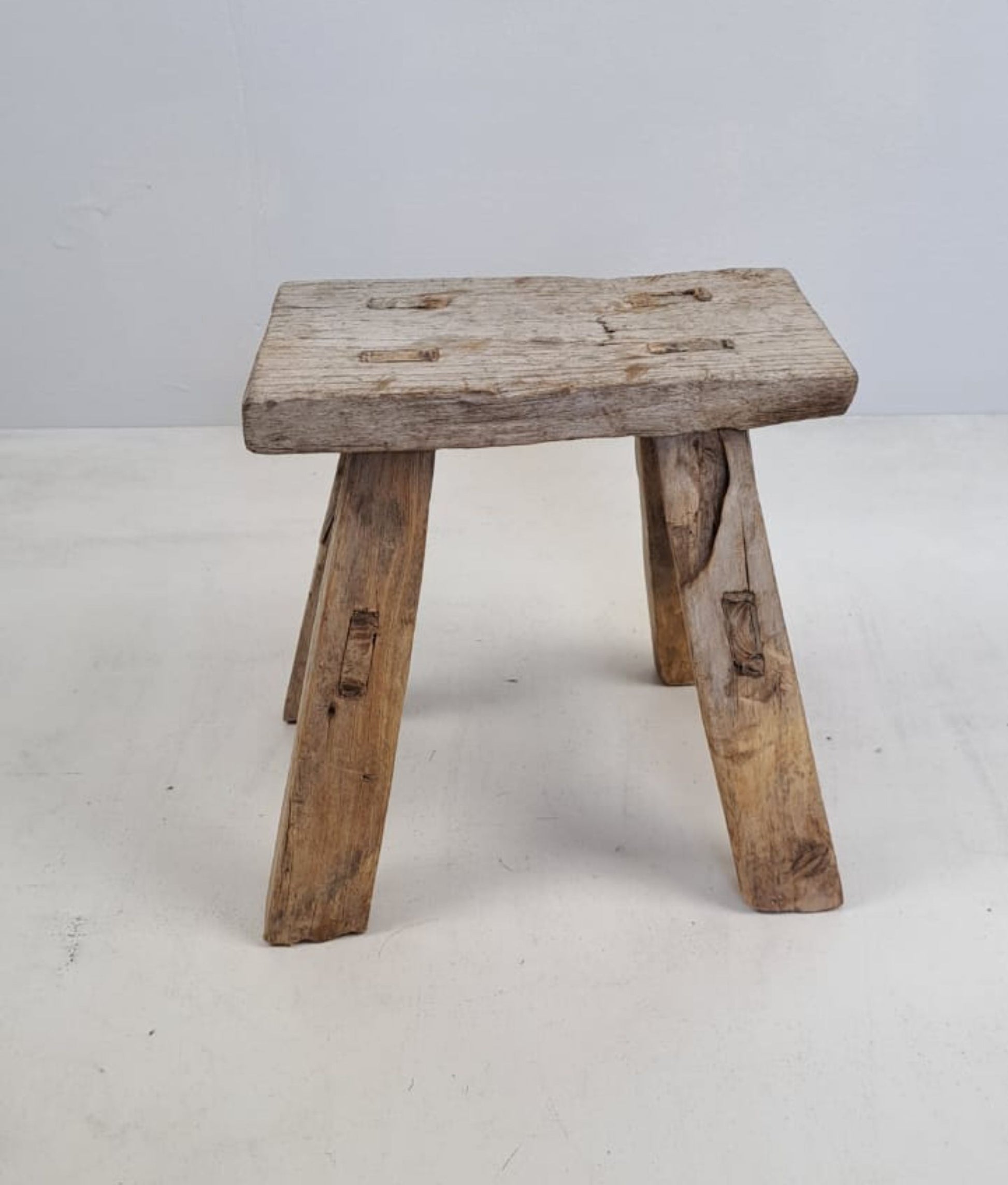 Antique Chinese Milking Stool, Rustic Stool, Decor Stool, Vintage Milking Stool, Antique Stool, Chinese Decor Stool, Unique Milking Stool, Interior Design Prop, Old Milking Stool, Handcrafted Chinese Stool