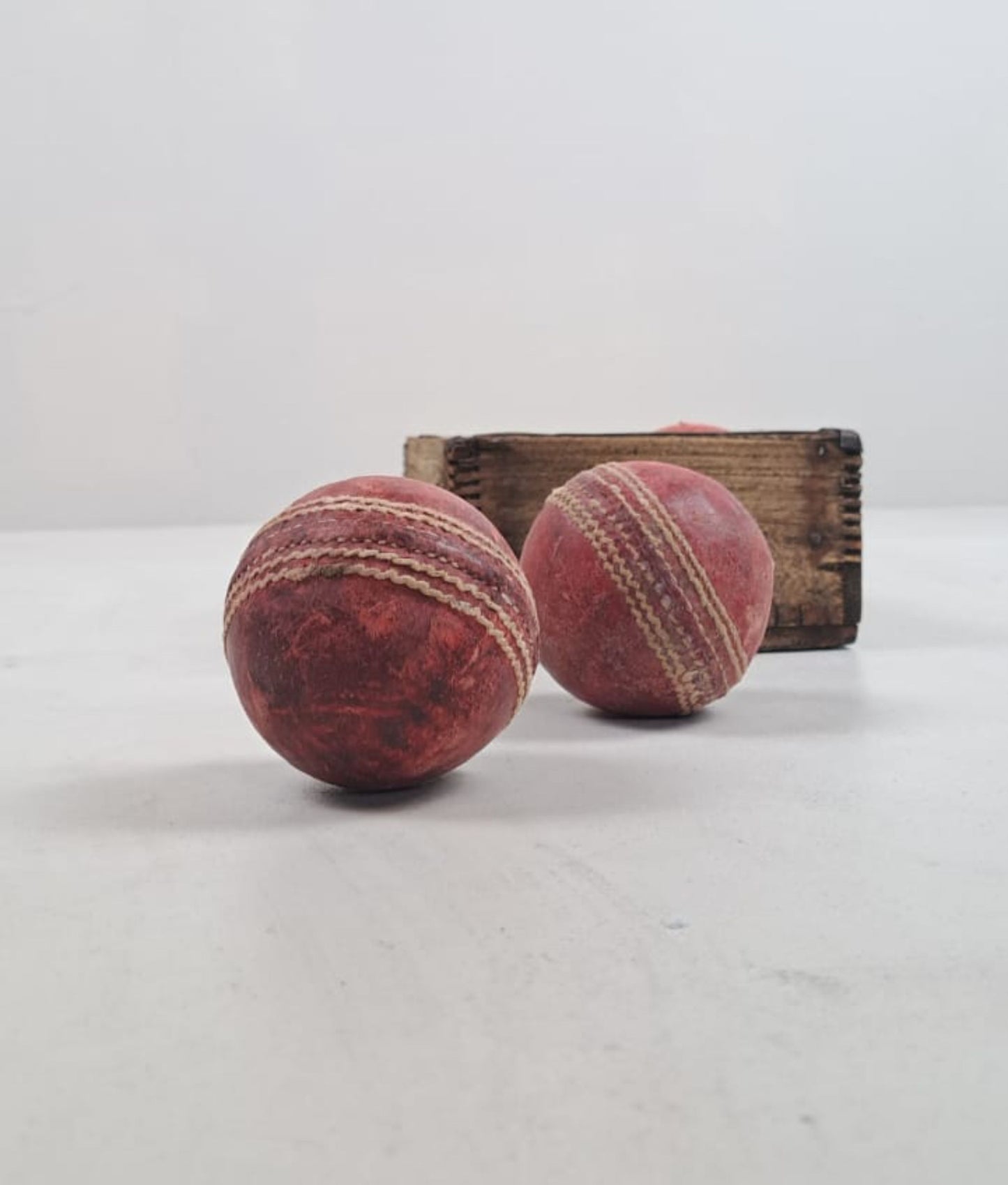 Vintage Cricket Balls Set of 3