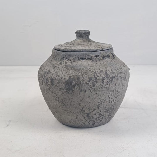 Lidded Pot from Nepal - Small