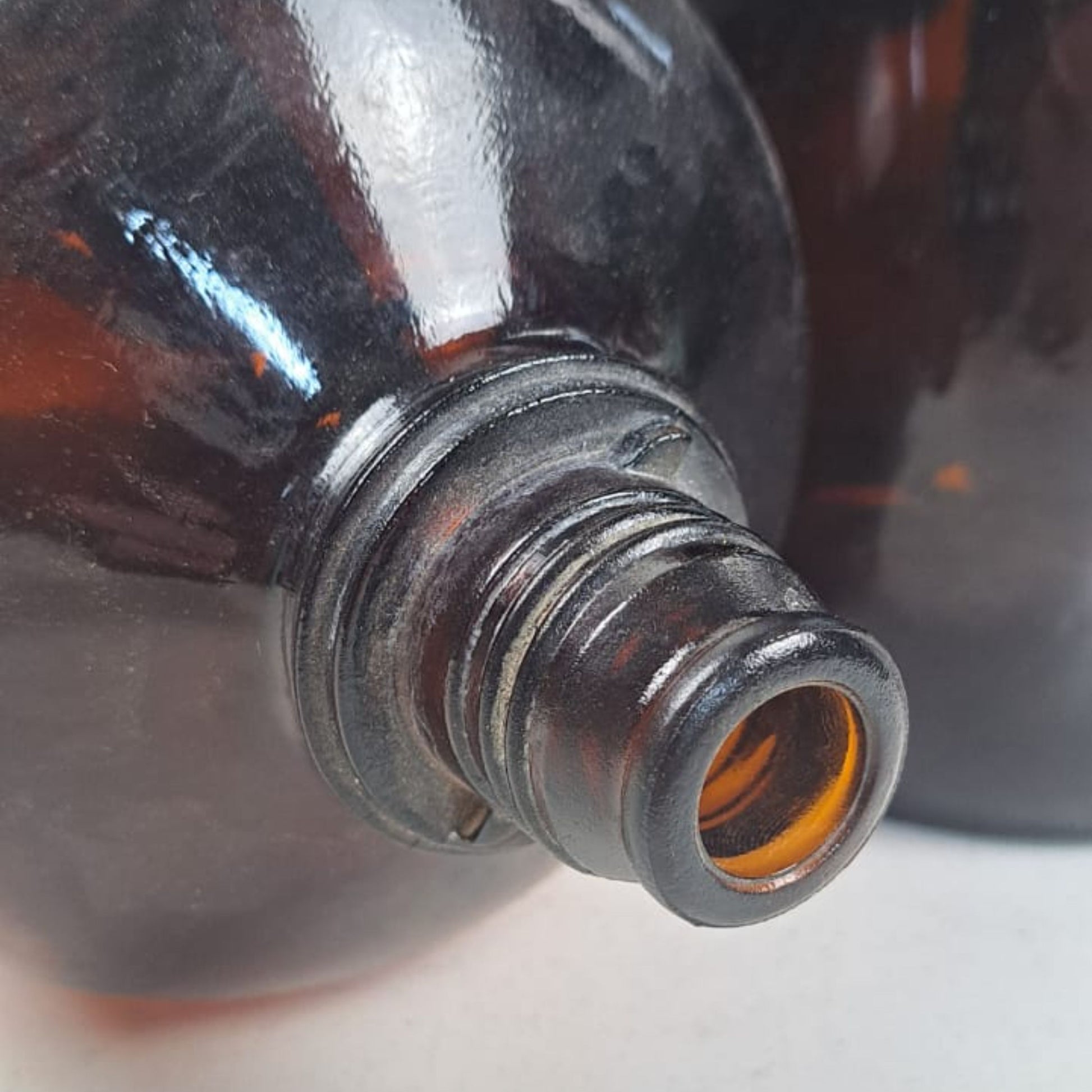 Large Vintage French Medicene Bottle