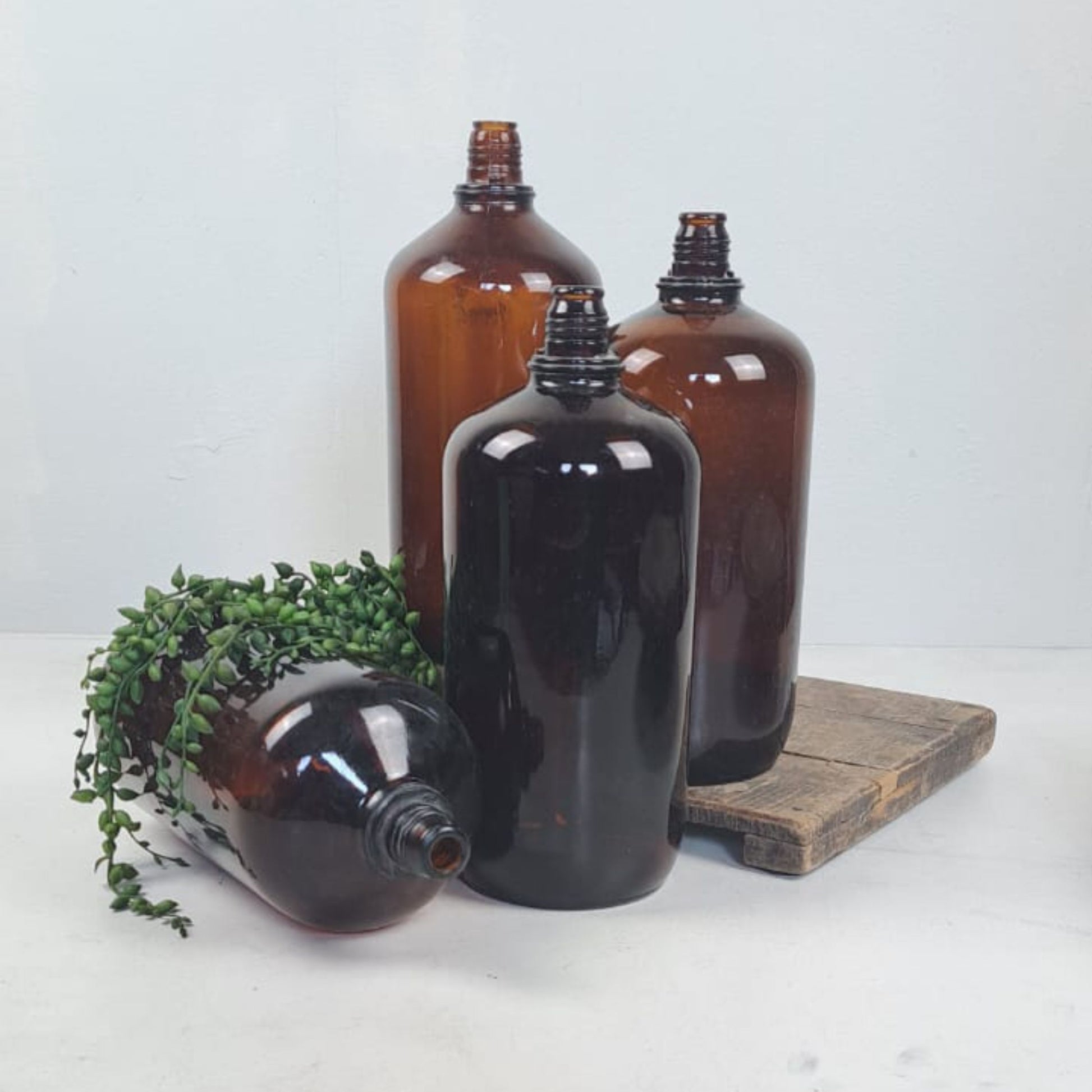 Large Vintage French Medicene Bottle