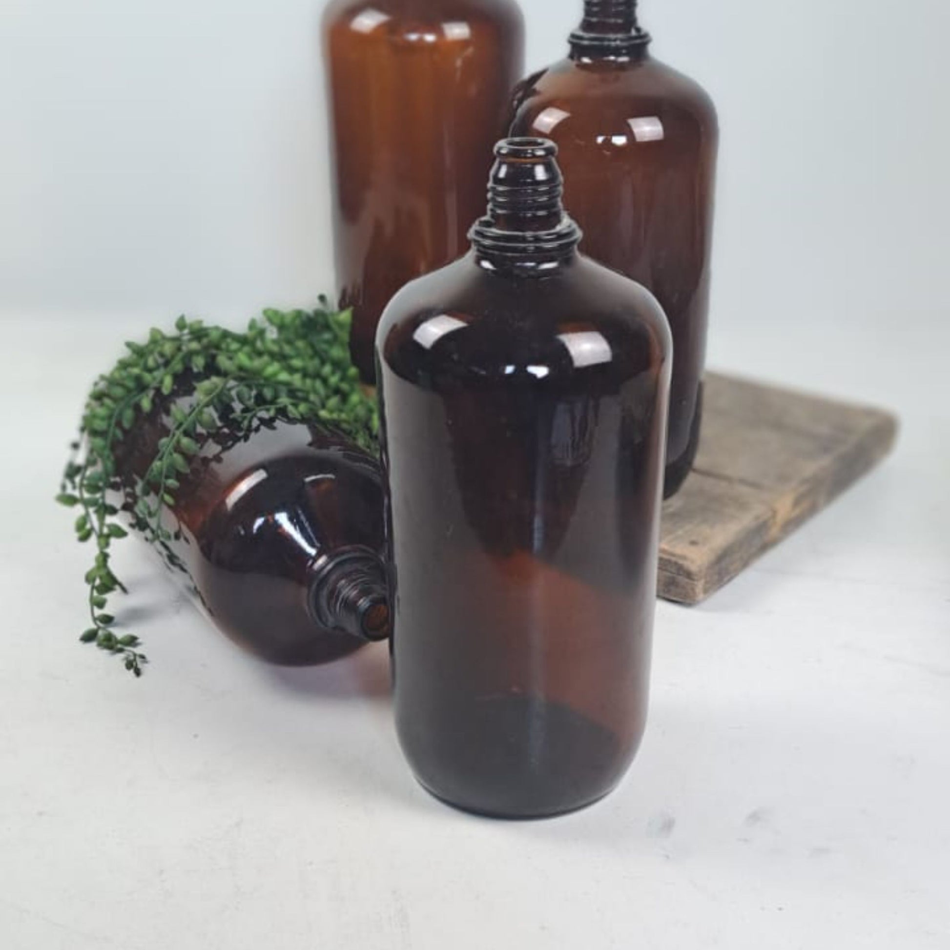 Large Vintage French Medicene Bottle