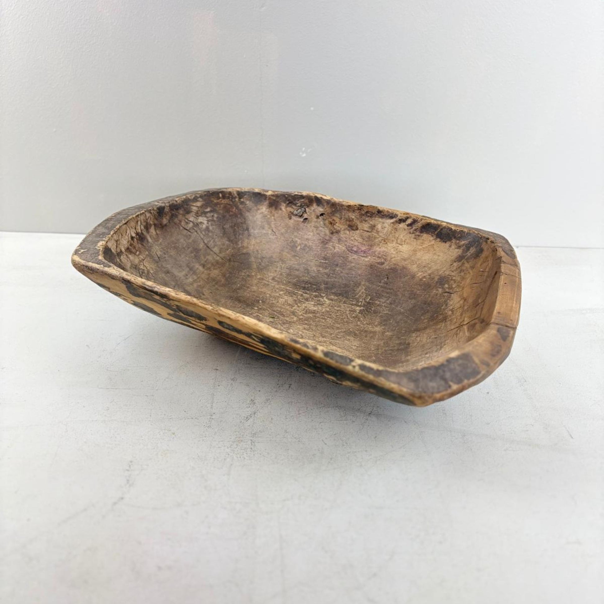 Antique Wooden Dough Bowl - Gamai, Qinghai Province, Tibet
