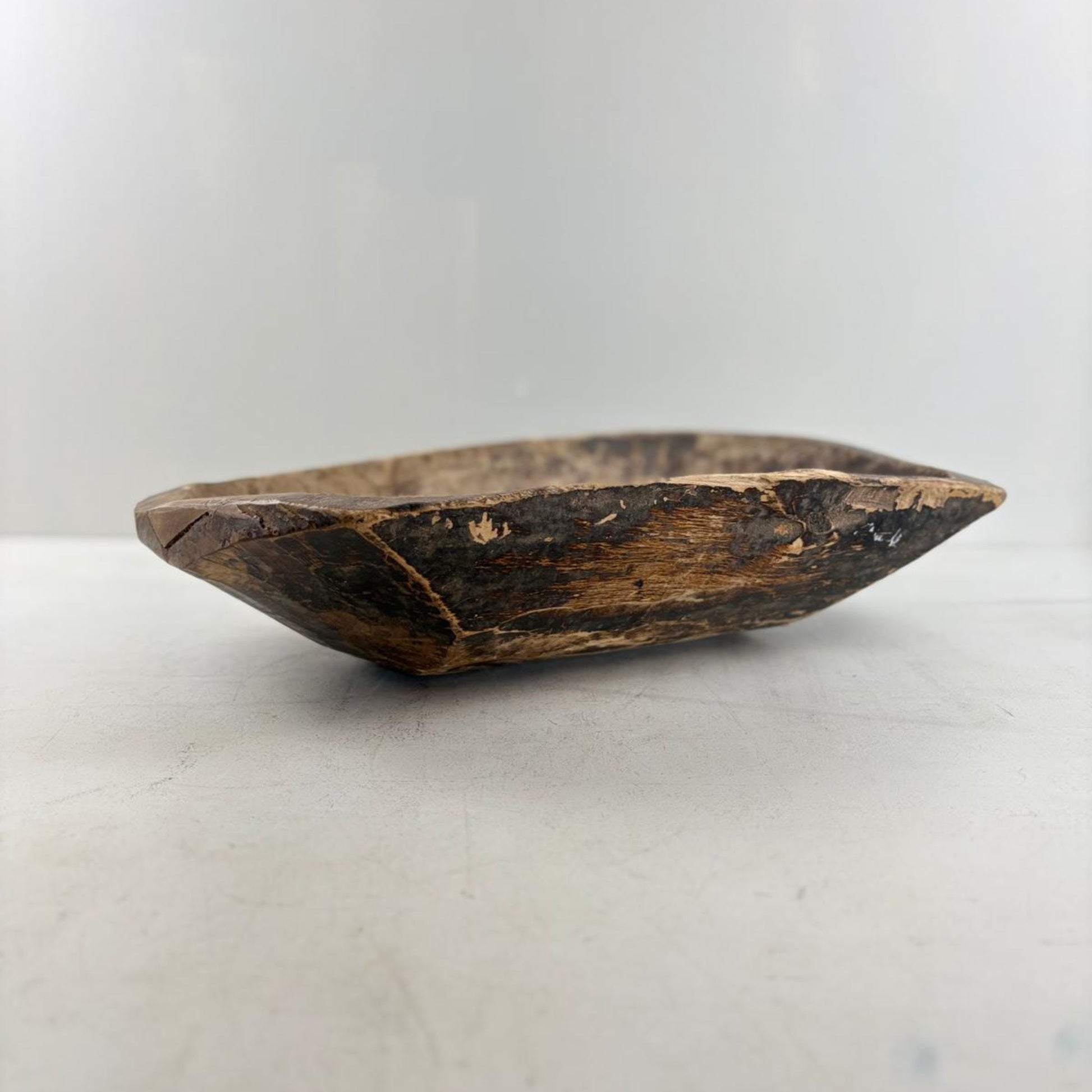 Antique Wooden Dough Bowl - Gamai, Qinghai Province, Tibet