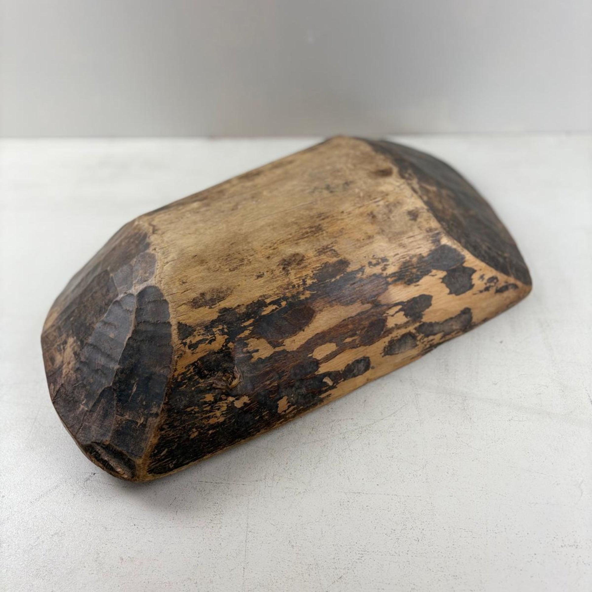 Antique Wooden Dough Bowl - Gamai, Qinghai Province, Tibet