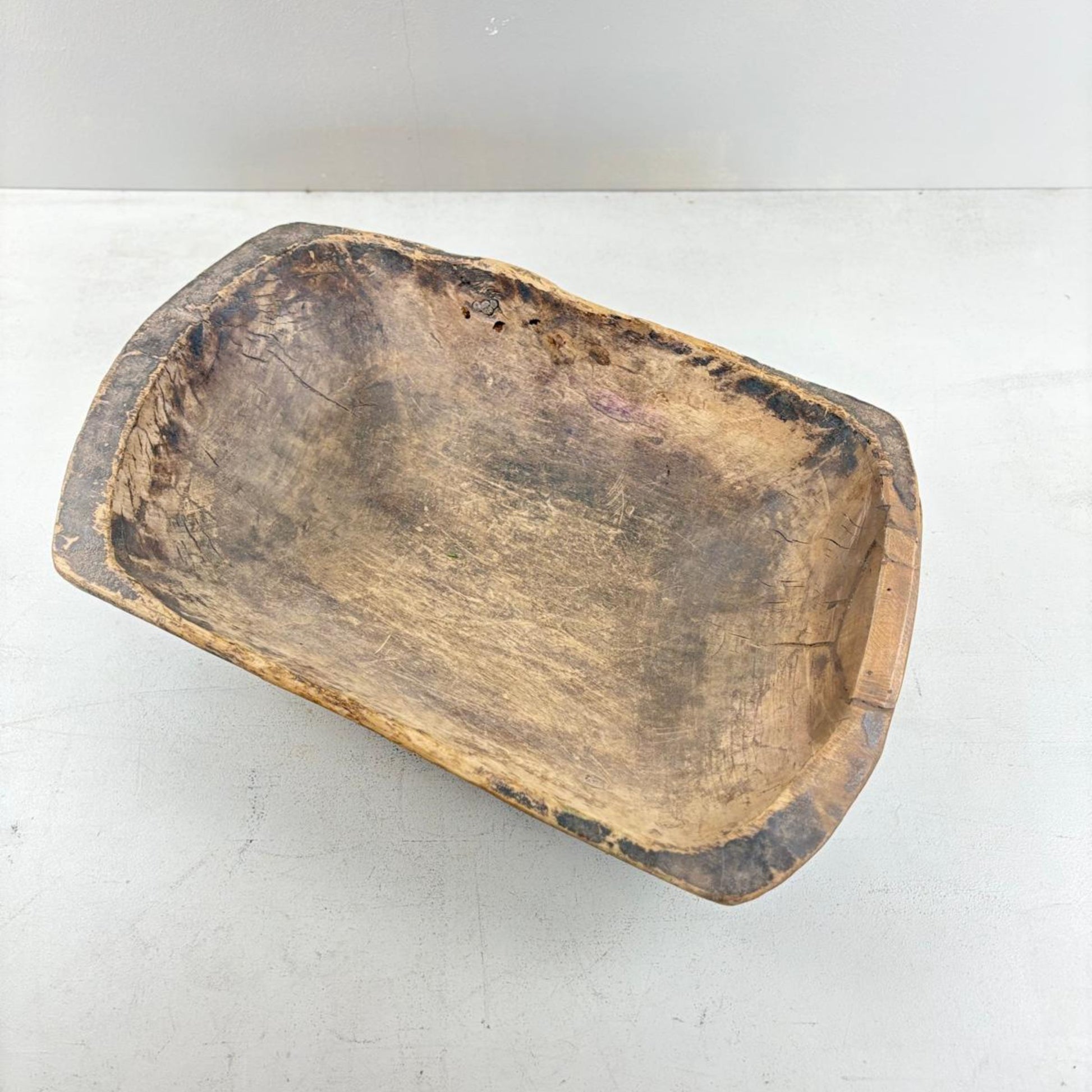 Antique Wooden Dough Bowl - Gamai, Qinghai Province, Tibet