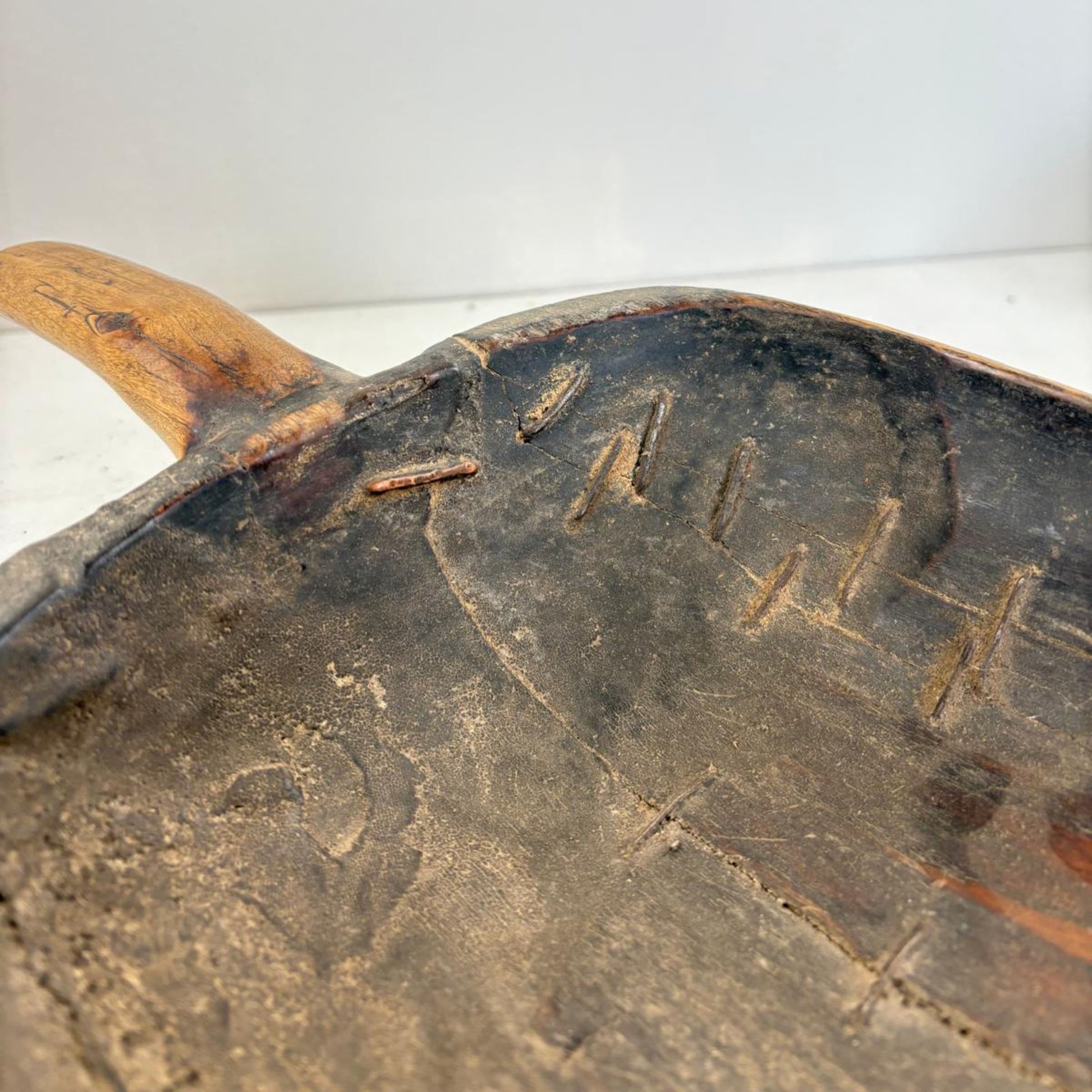 Antique French Grain Scoop - La Chambon, France