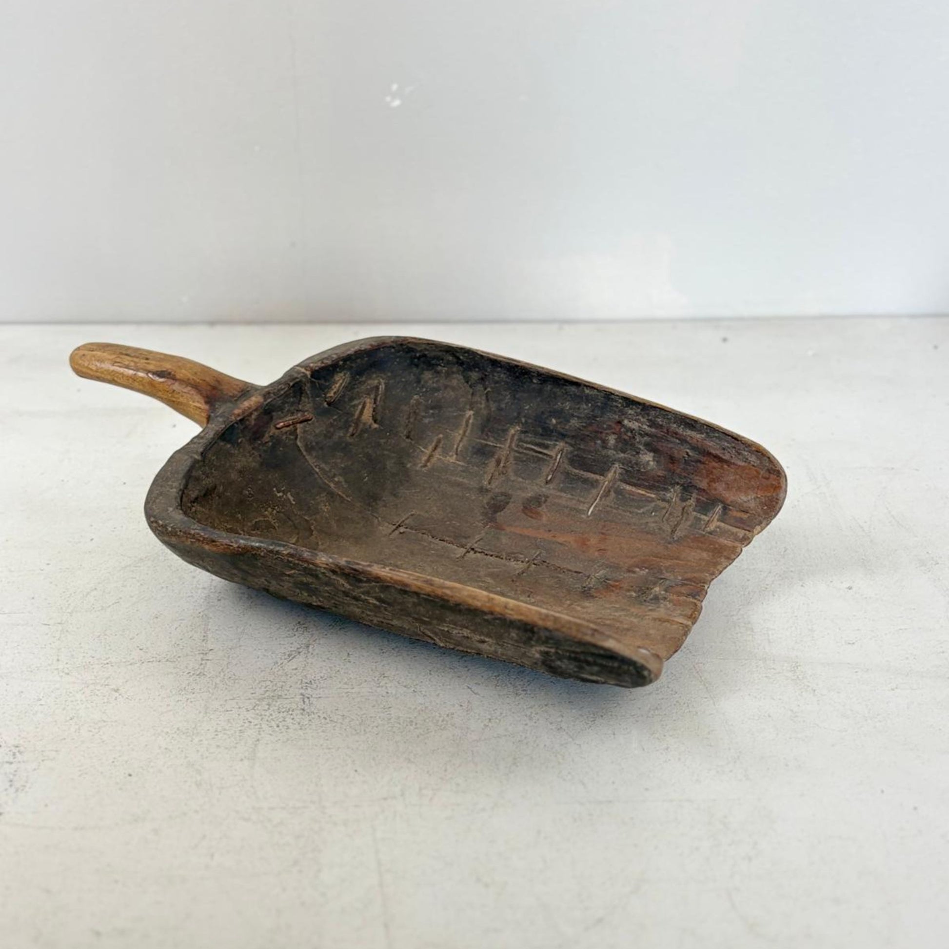 Antique French Grain Scoop - La Chambon, France