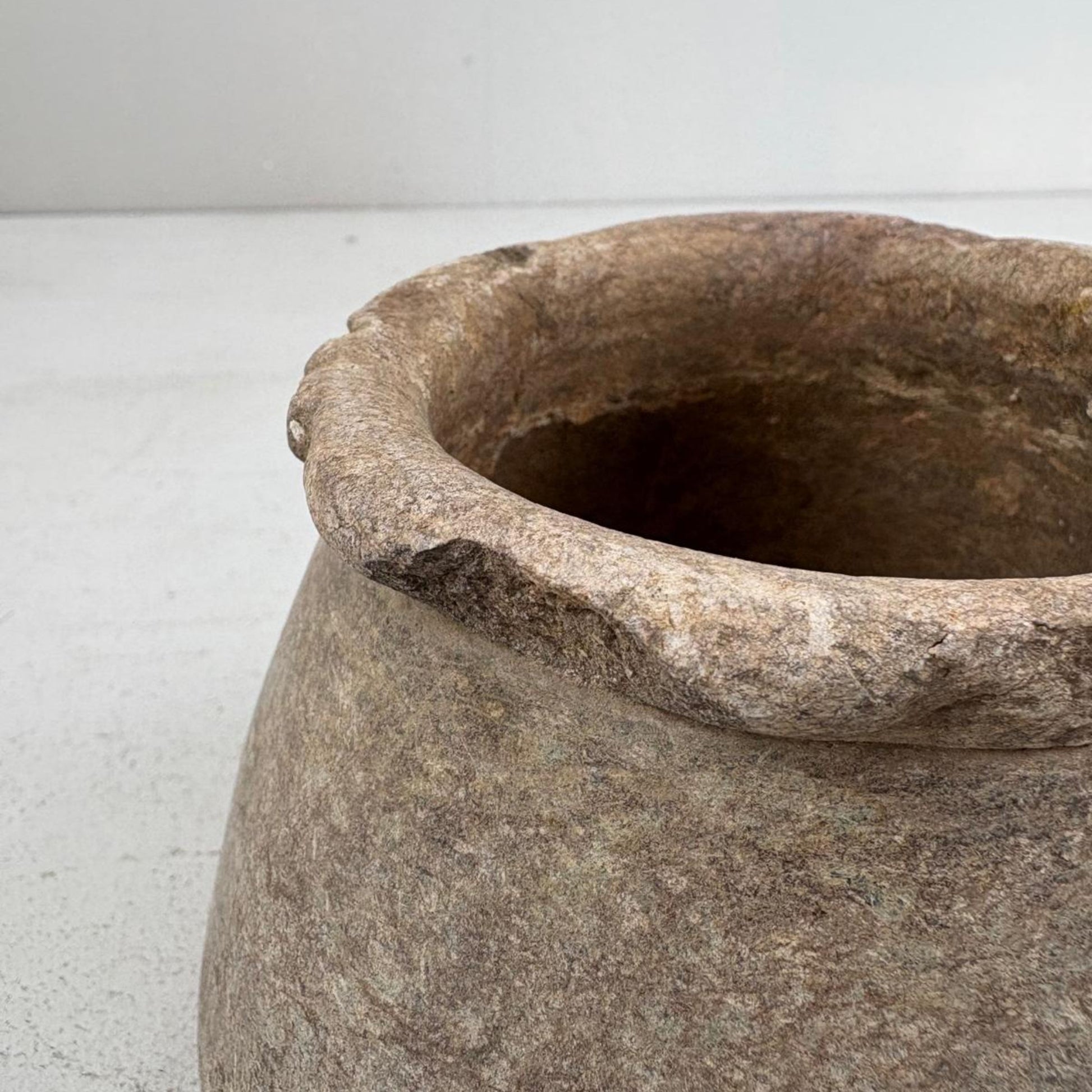 Vintage Stoneware Pickle Pot - Dharnai, India